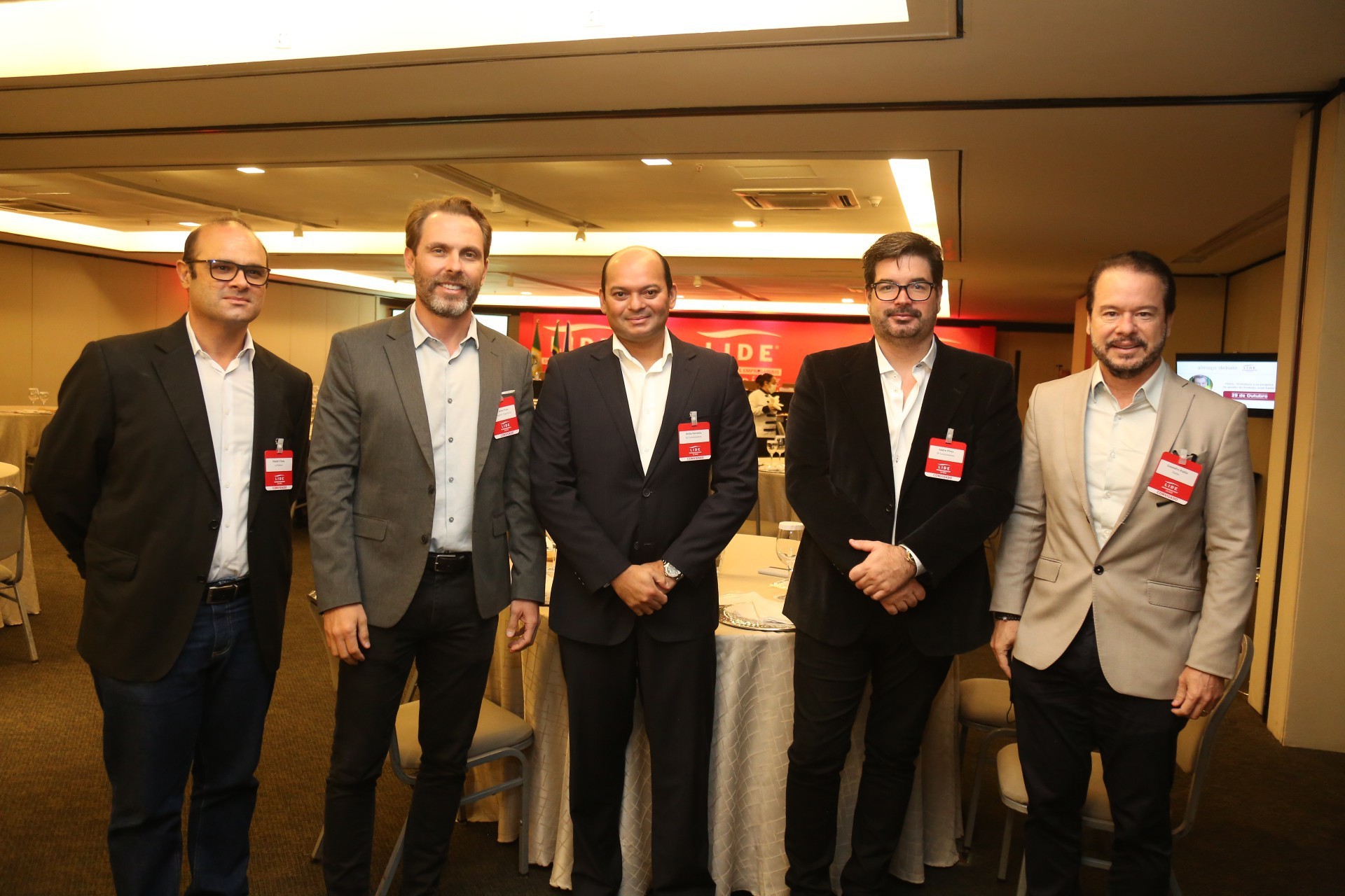(Foto: JOÃO FILHO TAVARES)Daniel Fiuza, Carlos Fiuza, Otílio Ferreira, André Pires e Lisandro Fujita
