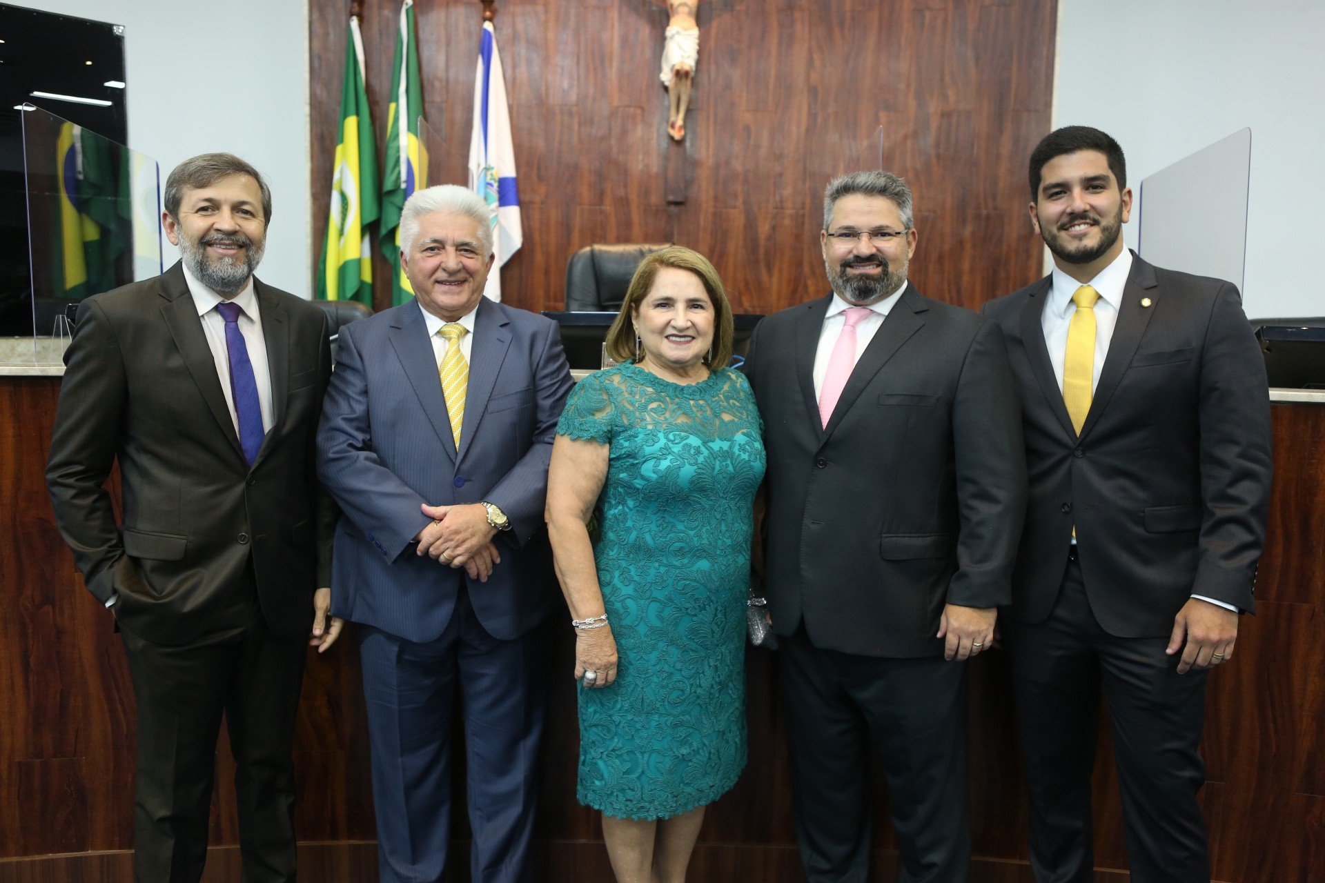 (Foto: João Filho Tavares)Elcio Batista, Deusmar, Auricelia, Mario Queiros e Pedro França 