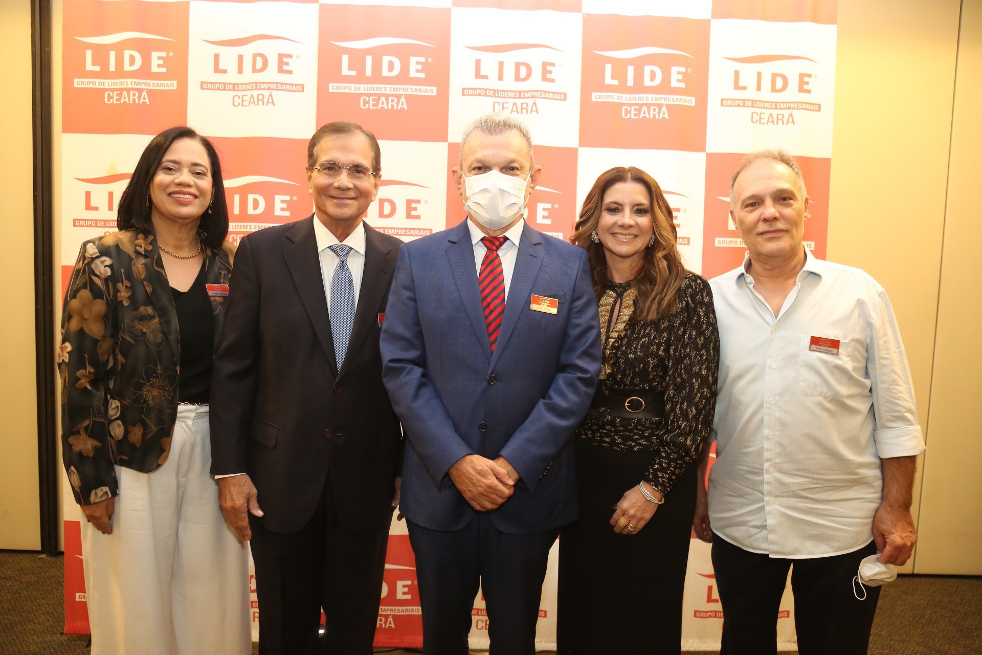 (Foto: JOÃO FILHO TAVARES)Milene Pereira, Beto Studart, Jose Sarto, Emília Buarque e José Carlos Pontes