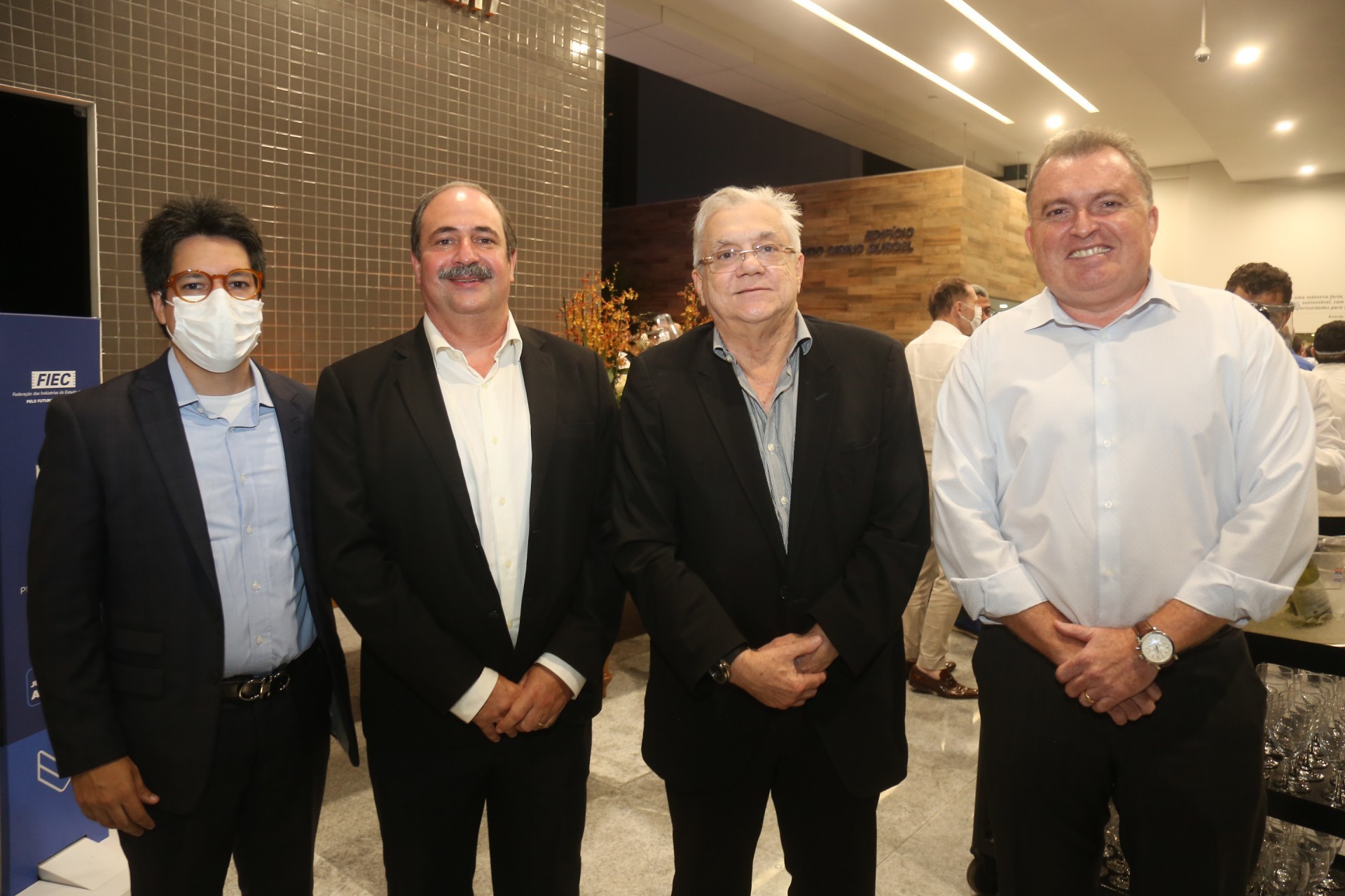 (Foto: JOÃO FILHO TAVARES)Andrei Aguiar, Paulo Andre Holanda, Urubatan Romero e Alano Cunha