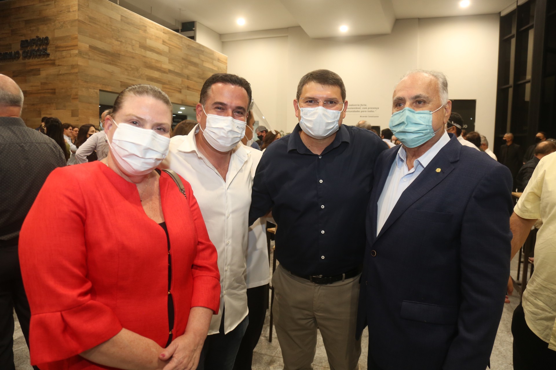 (Foto: JOÃO FILHO TAVARES)Fernanda Pessoa, Raphael Mota, Sergio Lopes e Roberto Pessoa