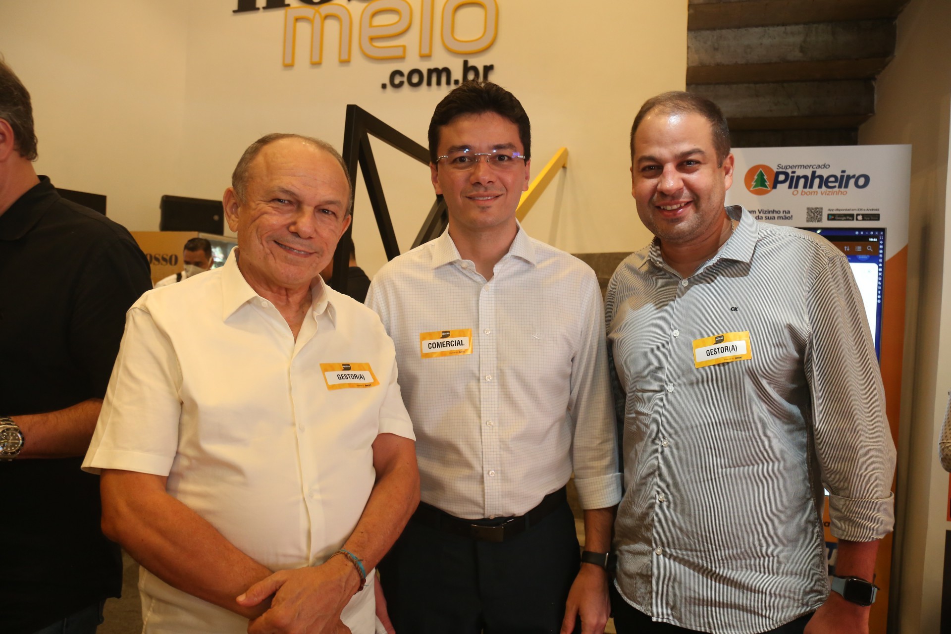 Honório Pinheiro, Fernando Hélio e Alexandre Pinheiro (Foto: fotos JOÃO FILHO TAVARES)