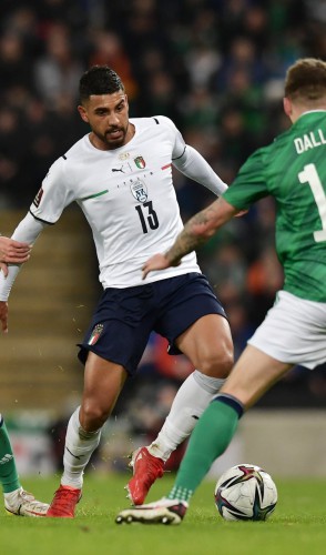 Itália empatou em 0 a 0 com a Irlanda do Norte e terá de disputar a repescagem das Eliminatórias Europeias(foto: Divulgação/Itália)