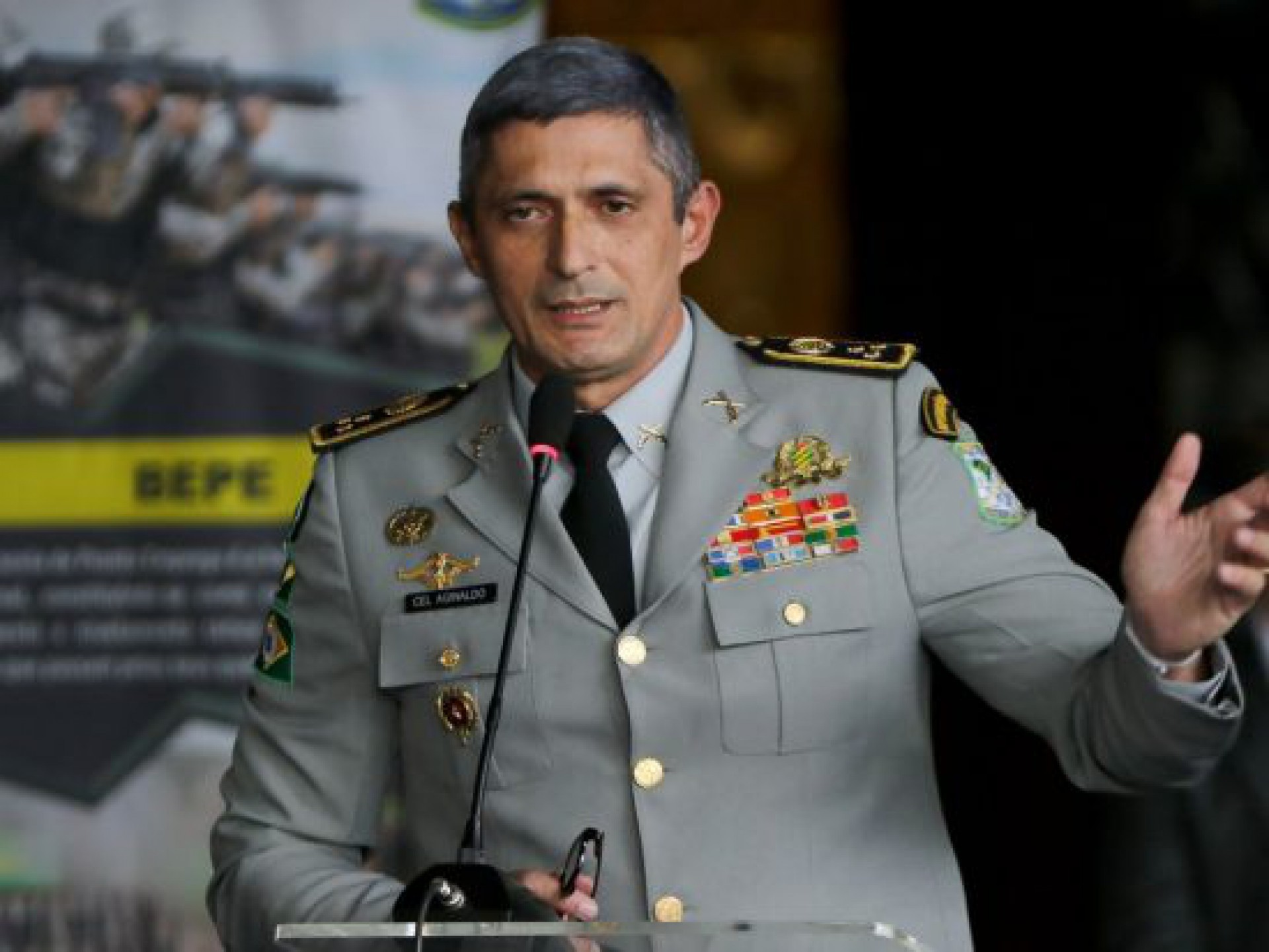 Comandante da Força Nacional(Foto: Arquivo)