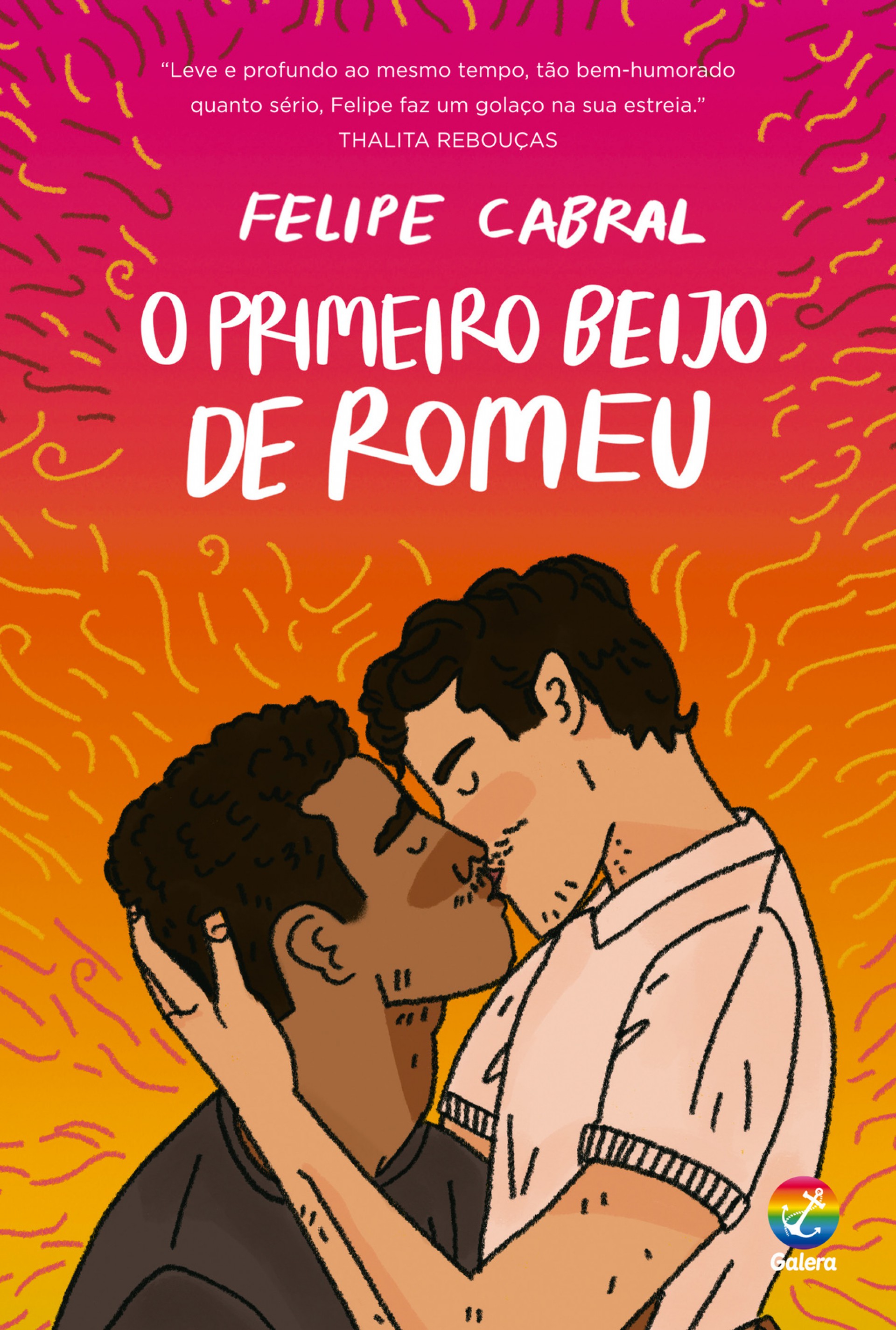 Capa de 'O Primeiro Beijo de Romeu', de Felipe Cabral (Foto: Divulgação/ Editora Record)