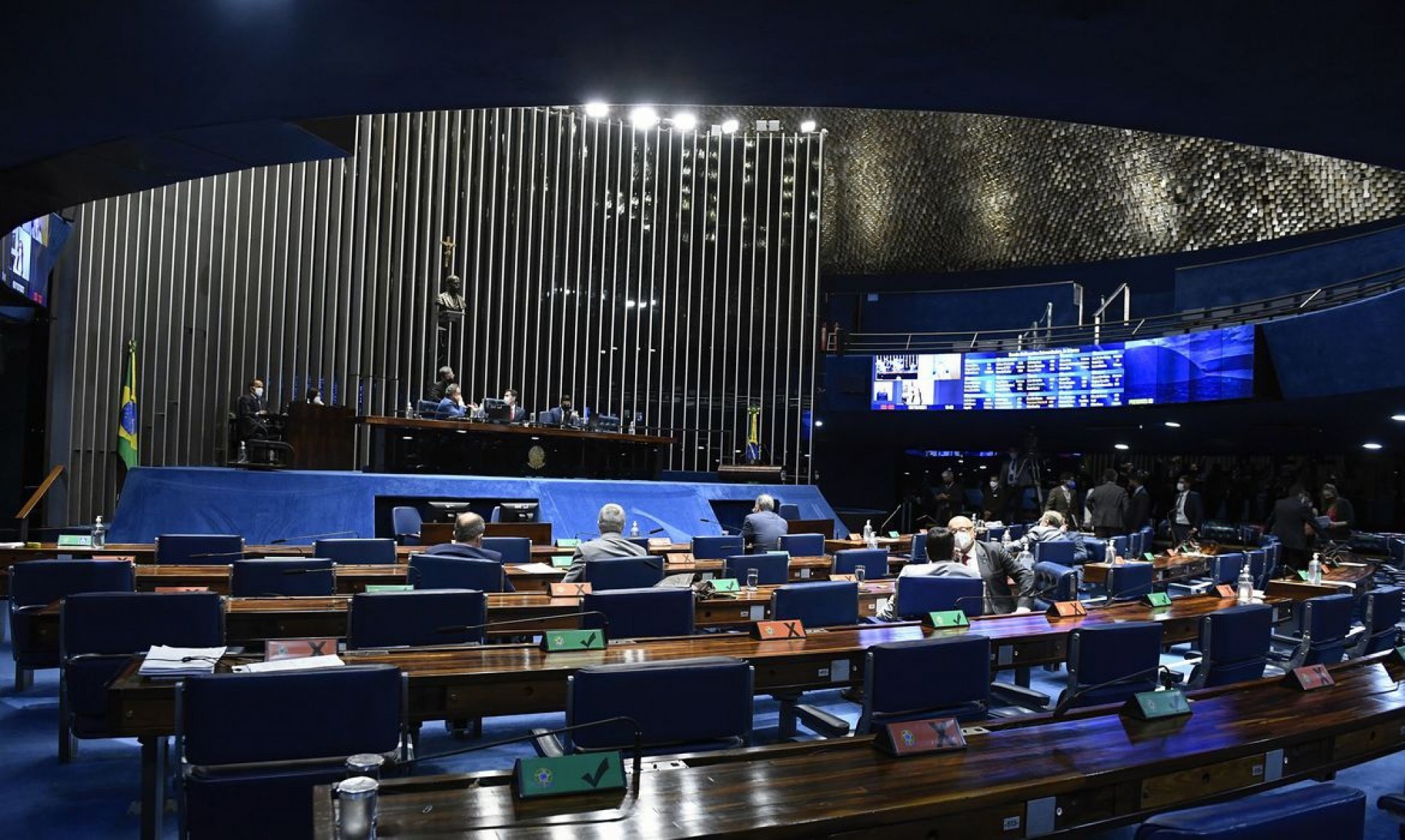 Senado aprova criação do Auxílio Brasil (Foto: AGÊNCIA SENADO)