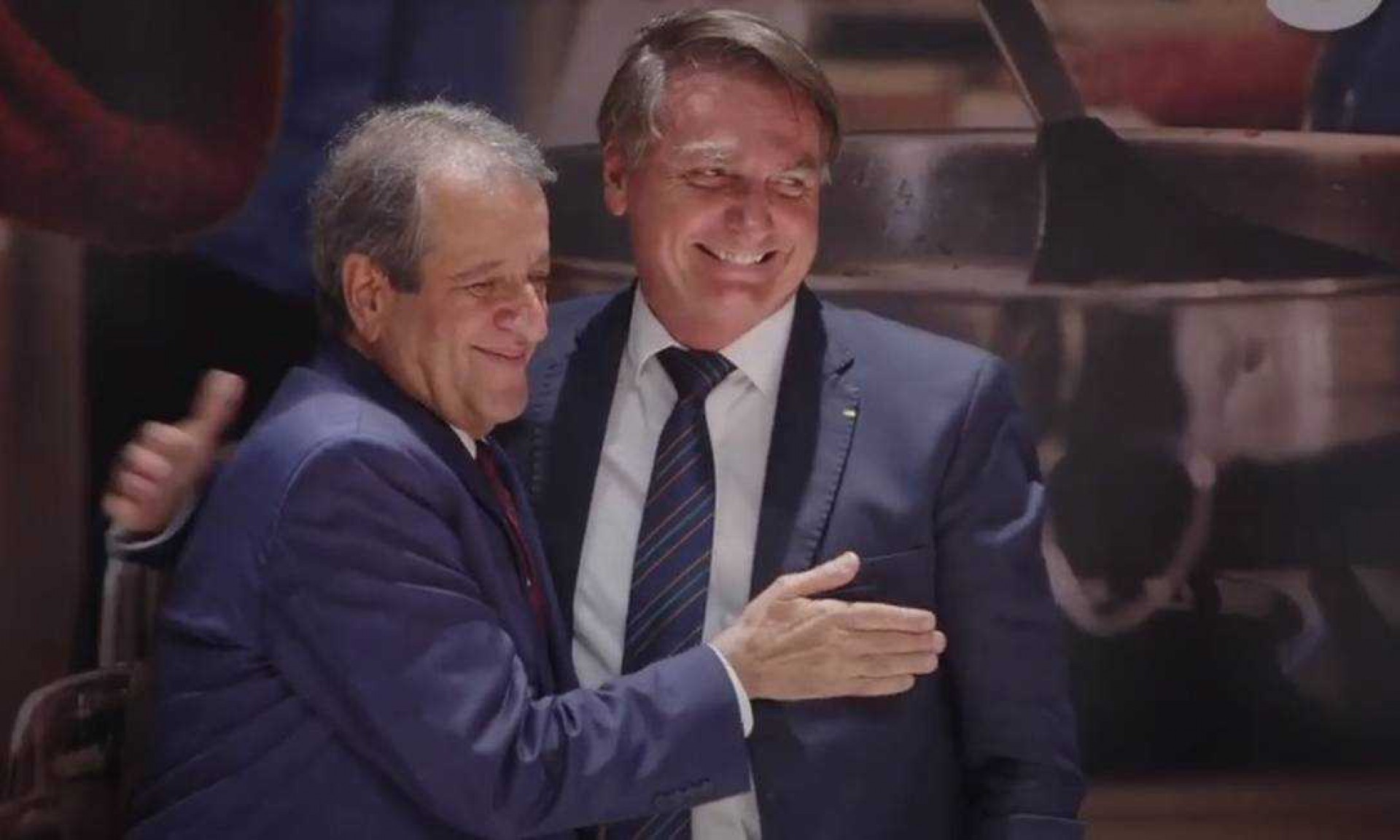 Presidente nacional do novo partido político de Bolsonaro, Valdemar Costa Neto, conhecido como o (Foto: reprodução)