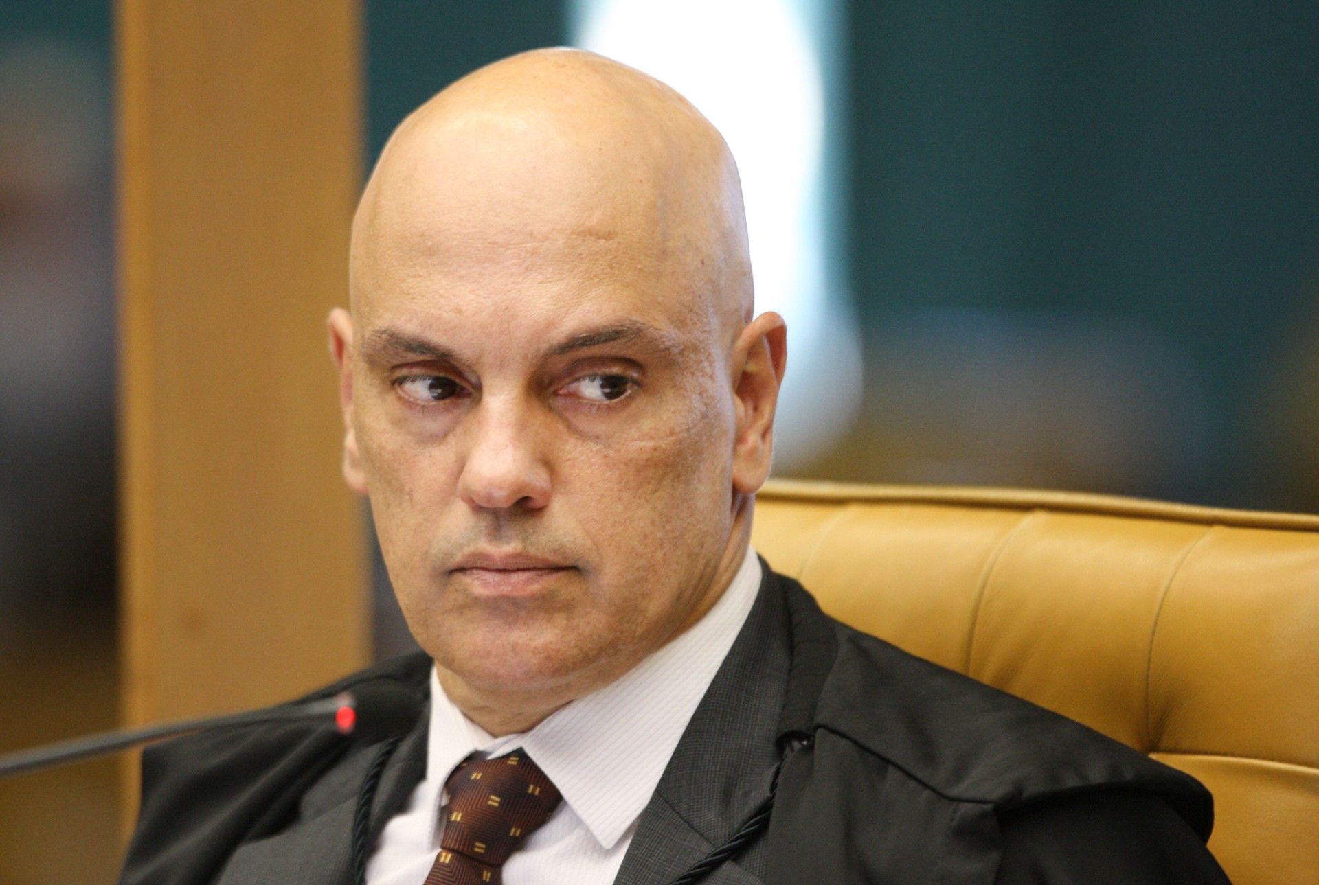  DECISÃO de Moraes também prevê suspensão do presidente às redes sociais por 15 dias  (Foto: Nelson Jr./STF)