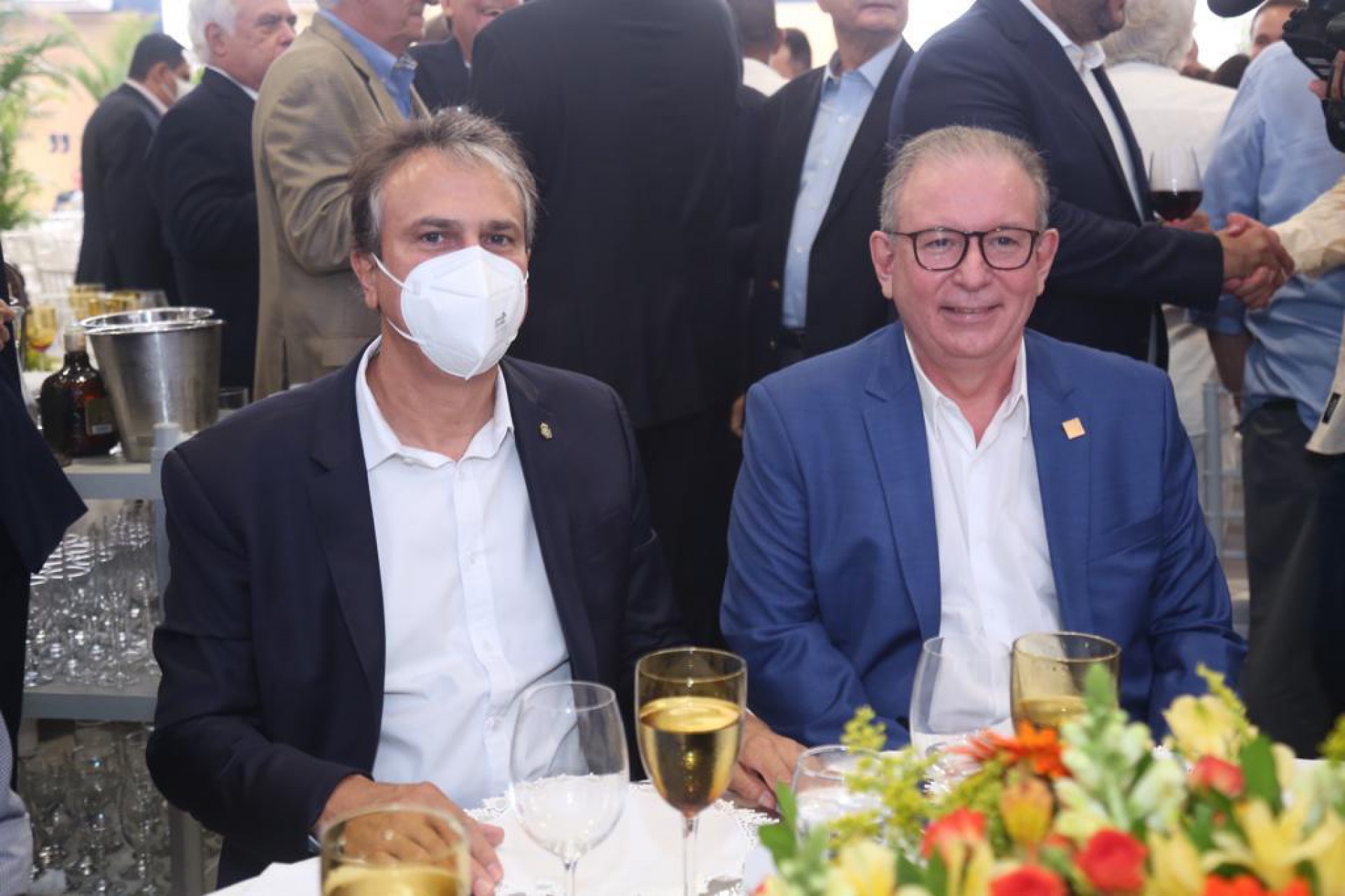 Governador Camilo Santana e Ricardo Cavalcante, troca de elogios temperando o almoço, e também muito ti-ti-ti sobre os dois em próximas 