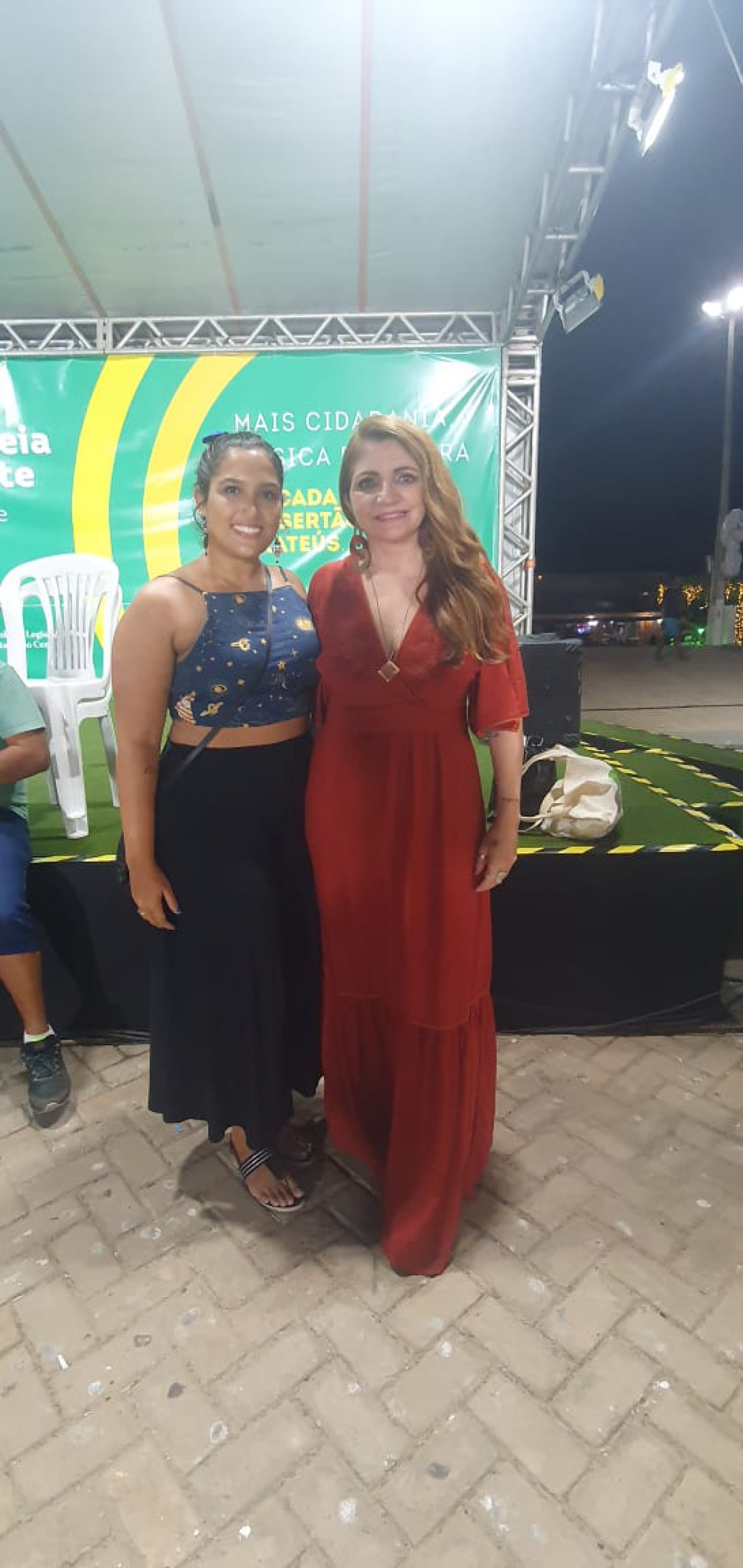 Magda Pinheiro Feitosa e Ian Gomes(Foto: Arquivo Pessoal)