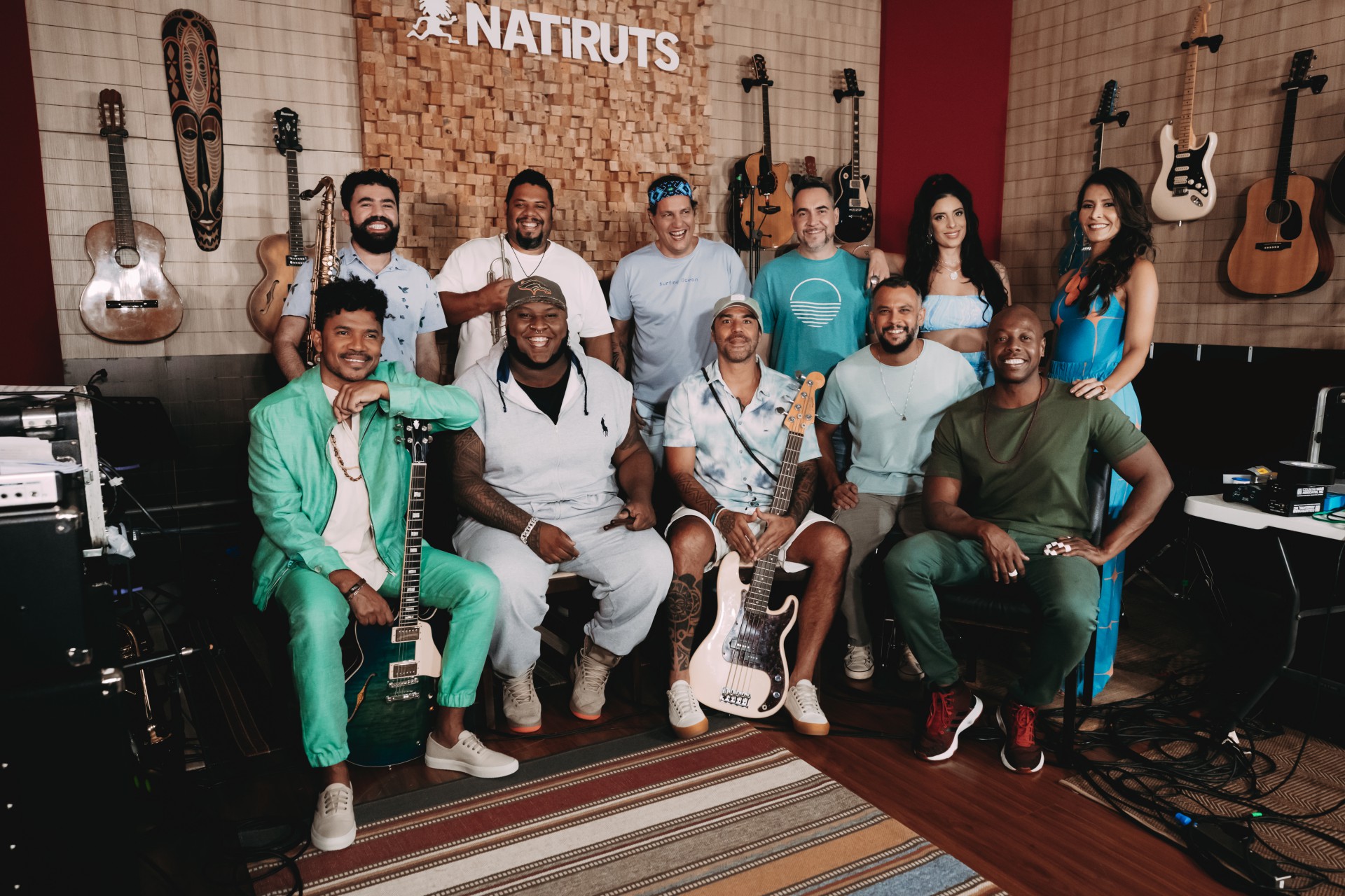 Banda de reggae Natiruts começa nova turnê em Fortaleza (Foto: Thais Mallon/Divulgação)