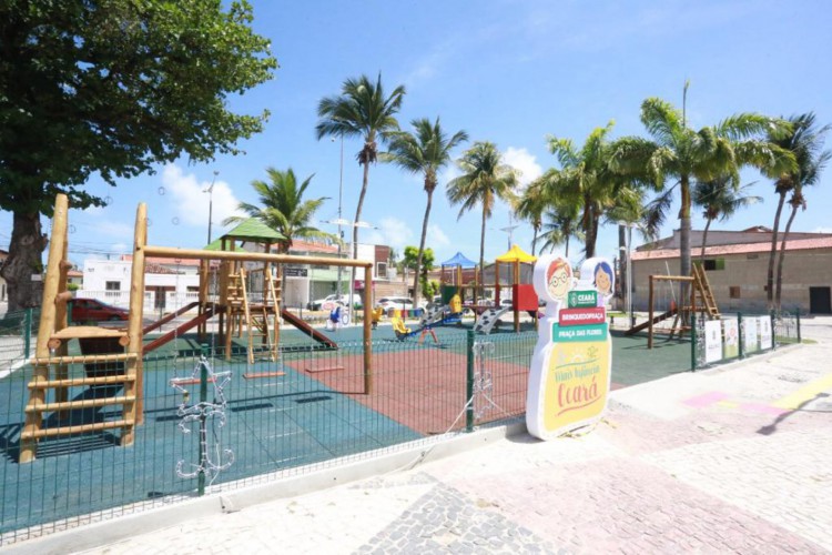 Aquiraz recebe Praia Acessível, Brinquedopraça, Brinquedocreche e Academia ao Ar Livret(Foto: Queiroz Neto/Governo do Estado)