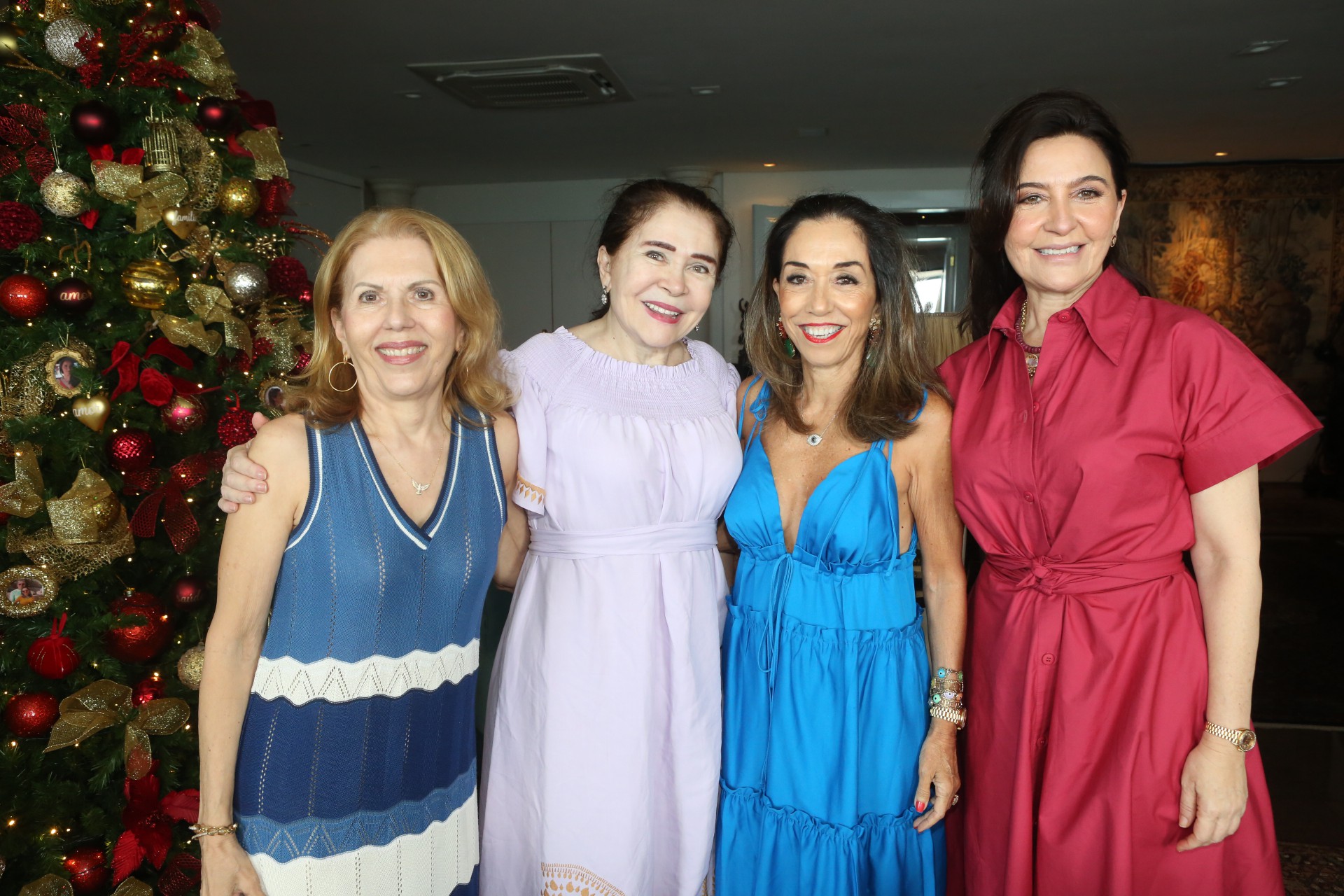 (Foto: Jocilene Jinkings/ Frisson/ Divulgação)Glaucia Castelo Branco, Dalva Arraes, Márcia Távora e Grace Leitão