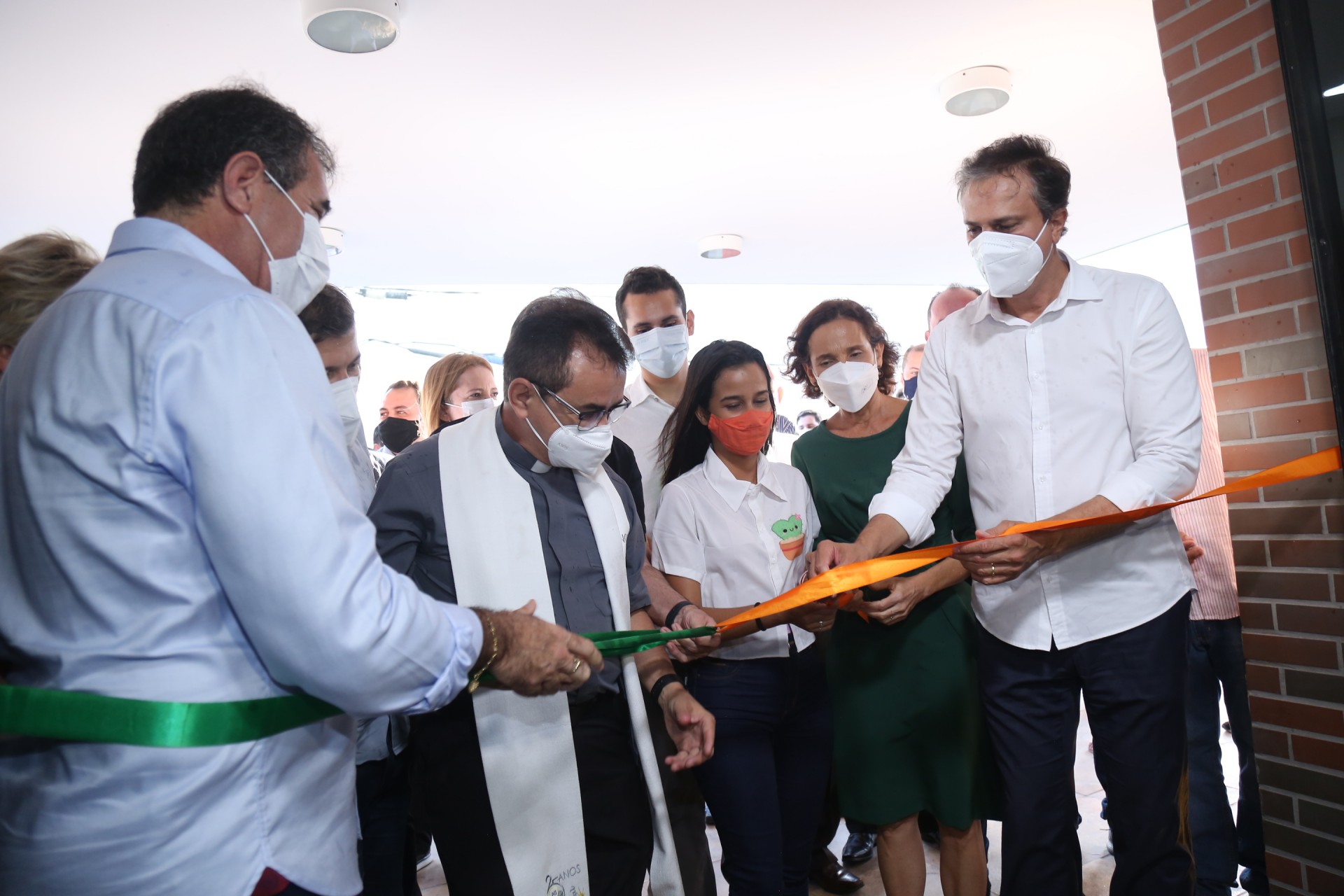 (Foto: JOÃO FILHO TAVARES)Descerramento da faixa inaugural