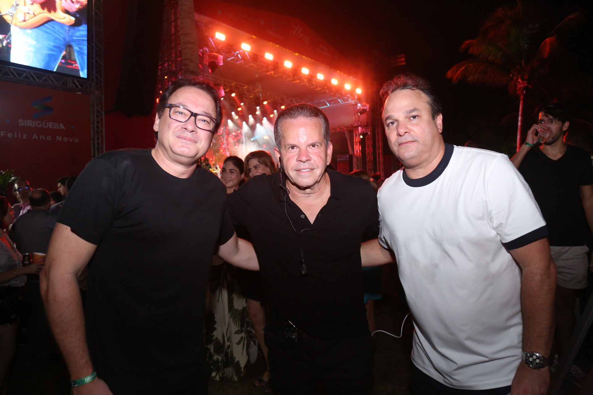 Pedro Neto, Bira Borges e Enio Carlos (Foto: JOÃO FILHO TAVARES)