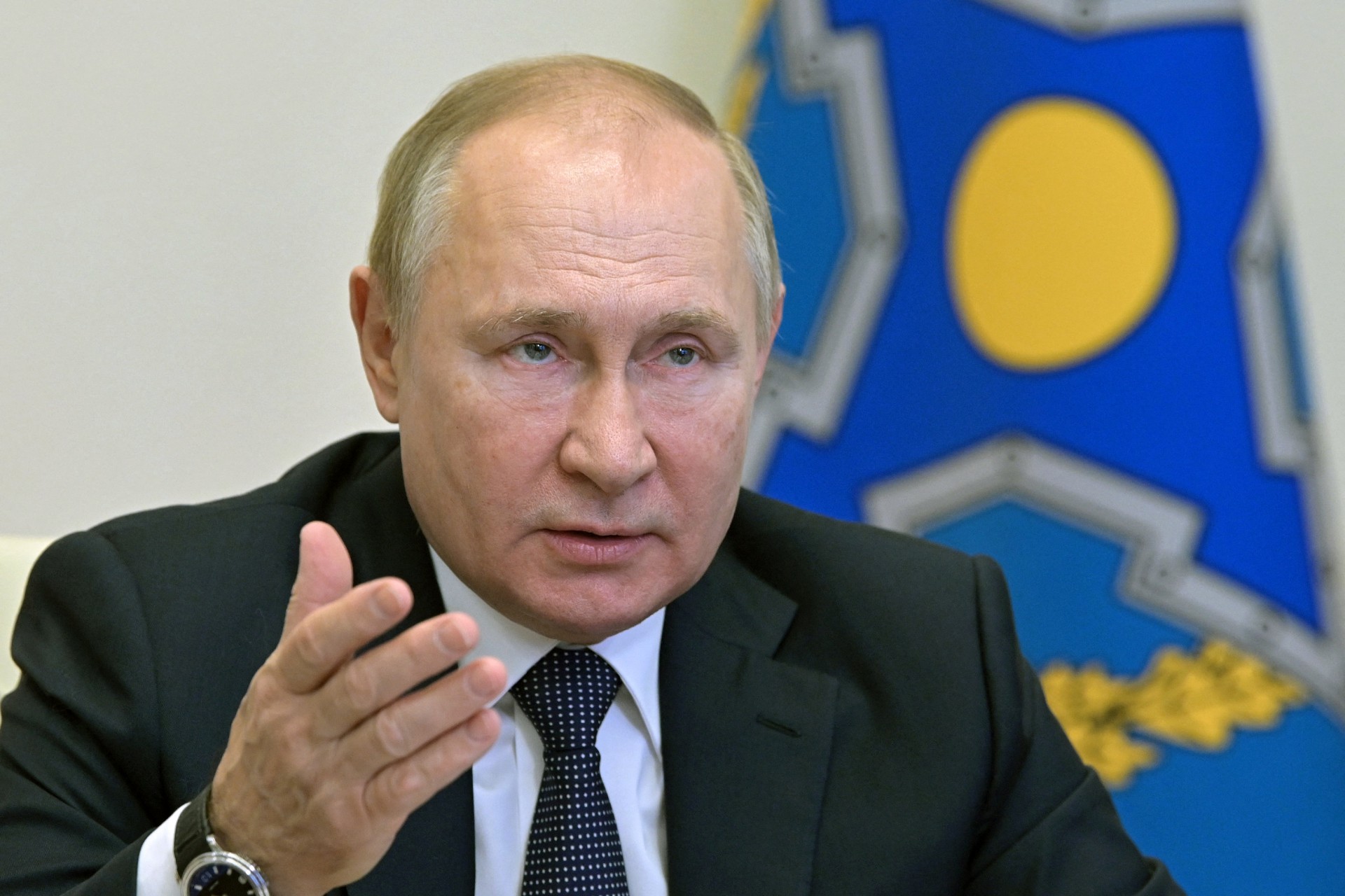 ￼ O PRESIDENTE russo, Vladimir Putin (Foto: ALEXEY NIKOLSKY / SPUTNIK / AFP)