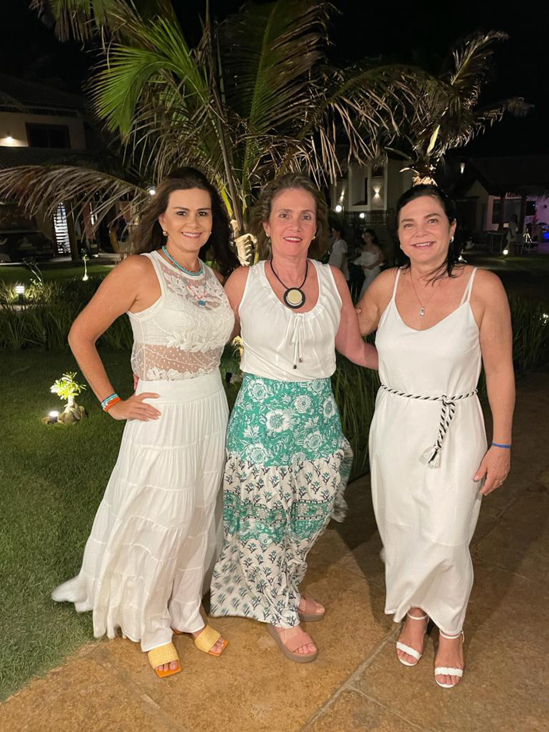 (Foto: Arquivo Pessoal)Ivana, Silvana Gurgel e Sophia Erel