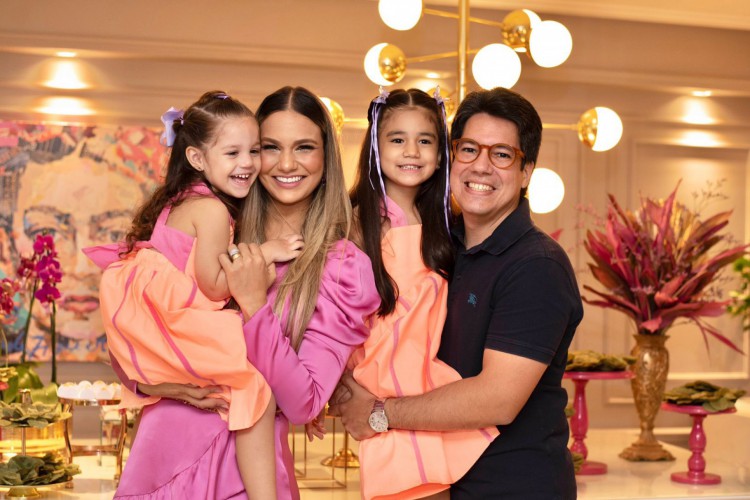 Andrei Aguiar e família(Foto: Arquivo Pessoal)