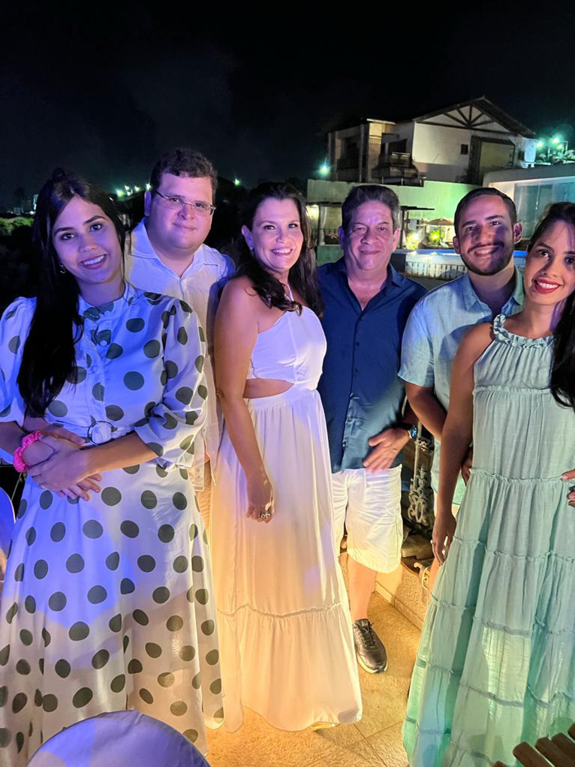 Erla Barreto, Joãozinho Arraes, Delane, Alexandre Cabral, Stenio Galvão e Lara Barreto