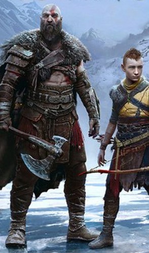 God of War Ragnarok: nono título da franquia, o jogo se passa na antiga Noruega. Protagonistas: Kratos e seu filho Atreus.