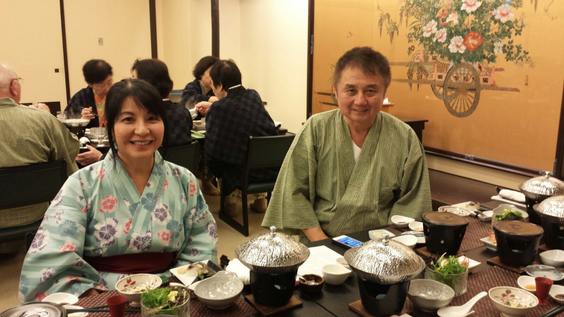 Mirian Kina e Élcio Nagano em viagem ao Japão (Foto: arquivo pessoal)