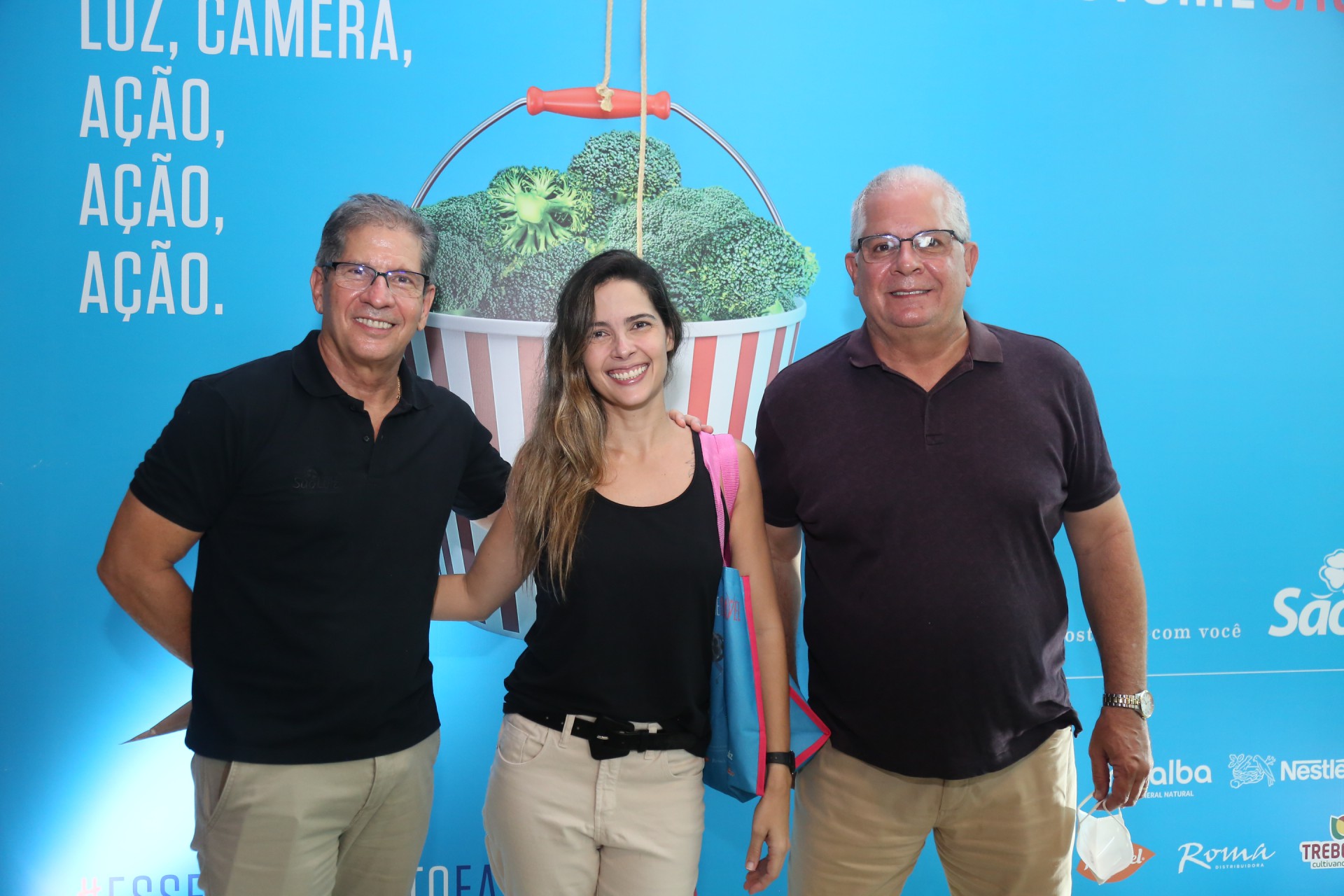 Severino Neto, Joana e Fernando Ramalho (Foto: JOÃO FILHO TAVARES)