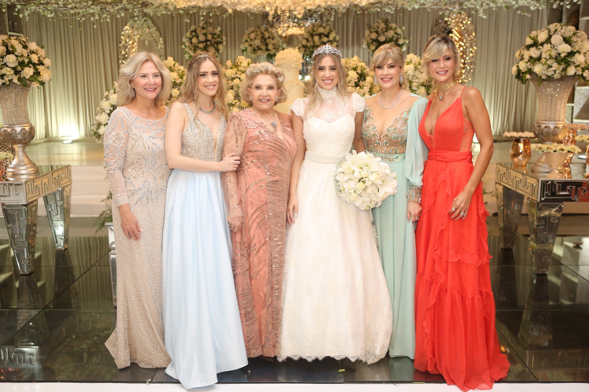 (Foto: Jocilene Jinkings)Roberta, Priscila, Rochelle, Camille, Ângela e Bianca Bonorandi