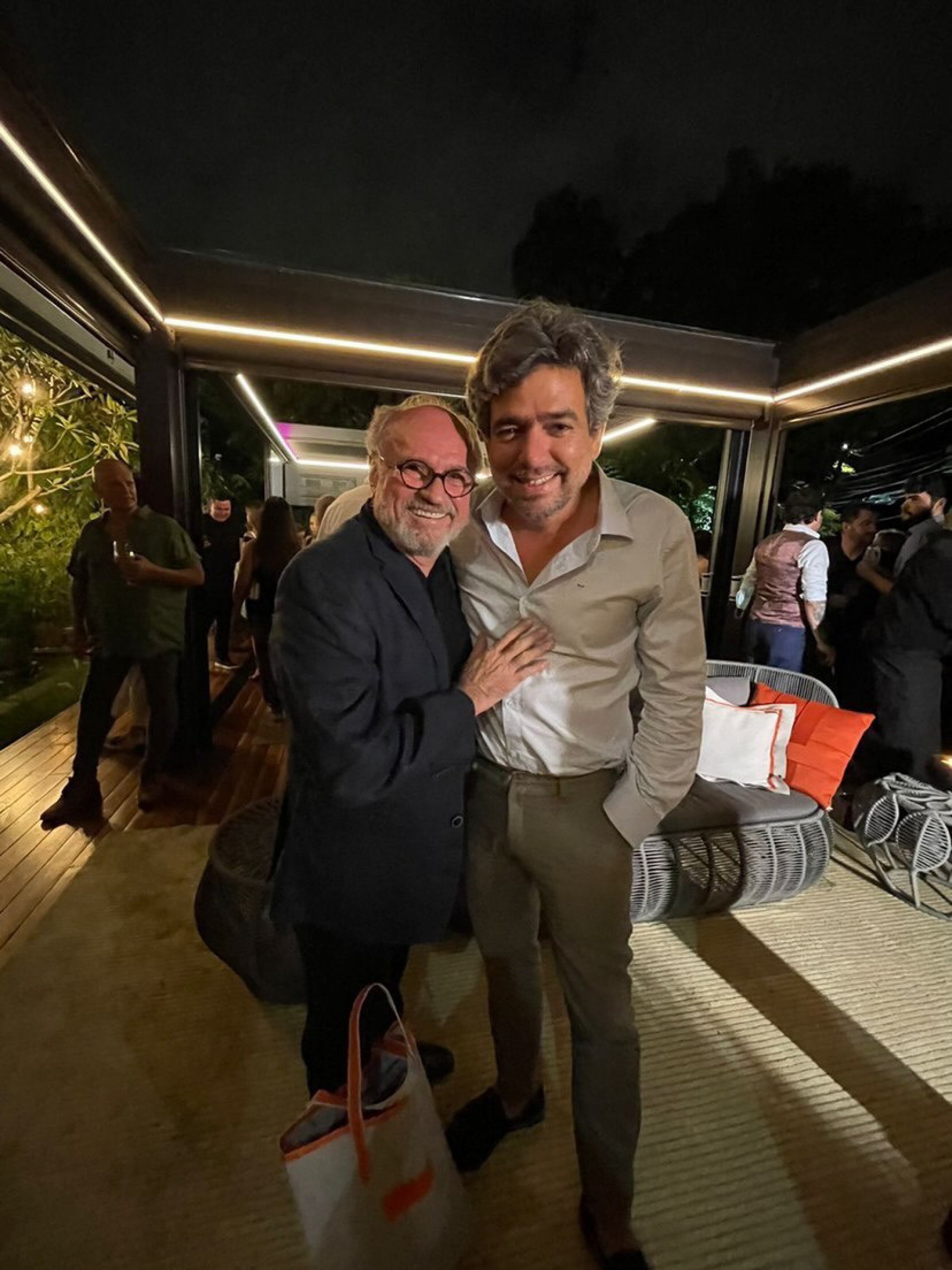 Vando Figueiredo e Marcelo Franco: agenda em Sampa(Foto: ARQUIVO PESSOAL)