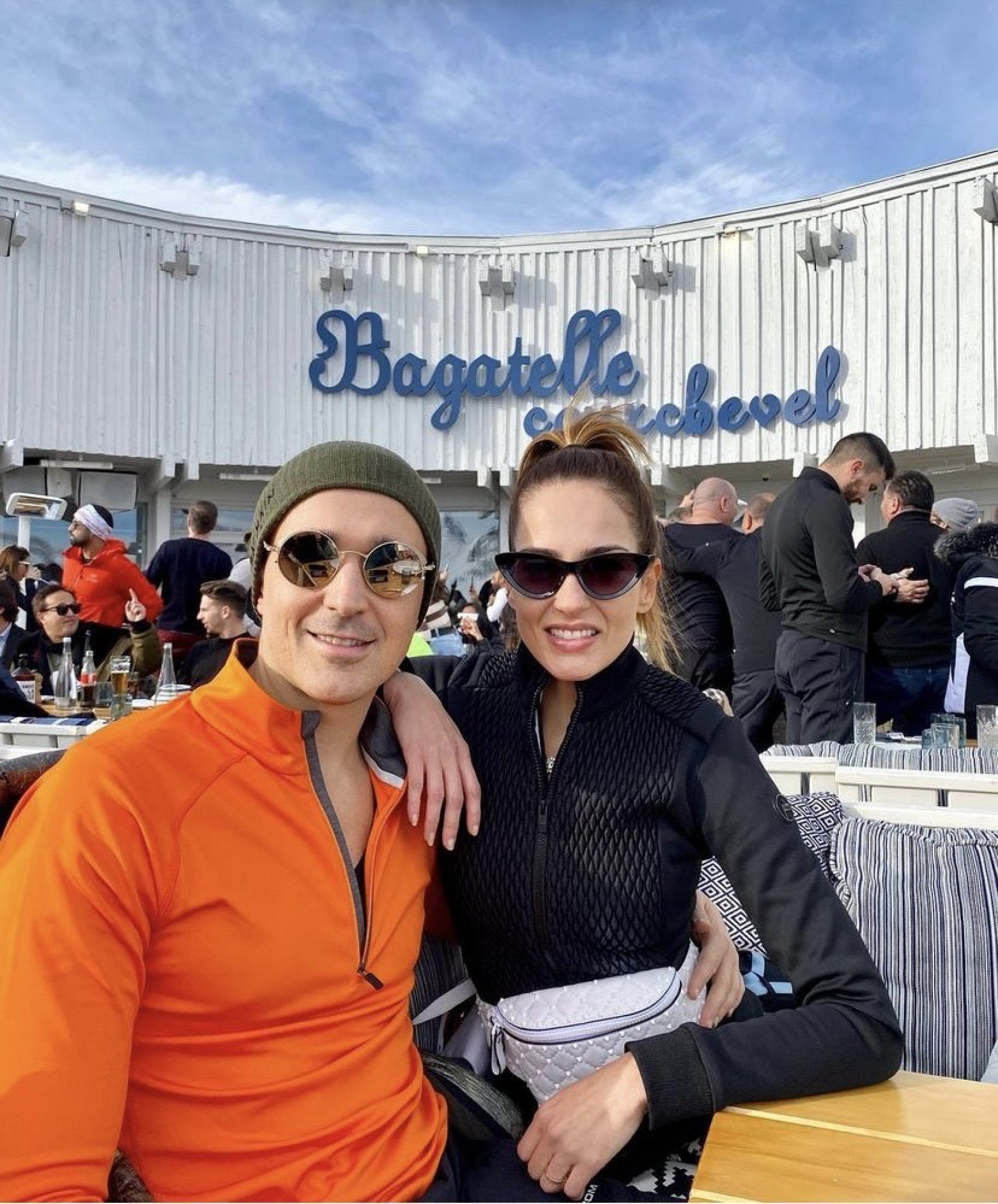 Did Machado e Marília: temporada de ski em Courchevel(Foto: arquivo pessoal)