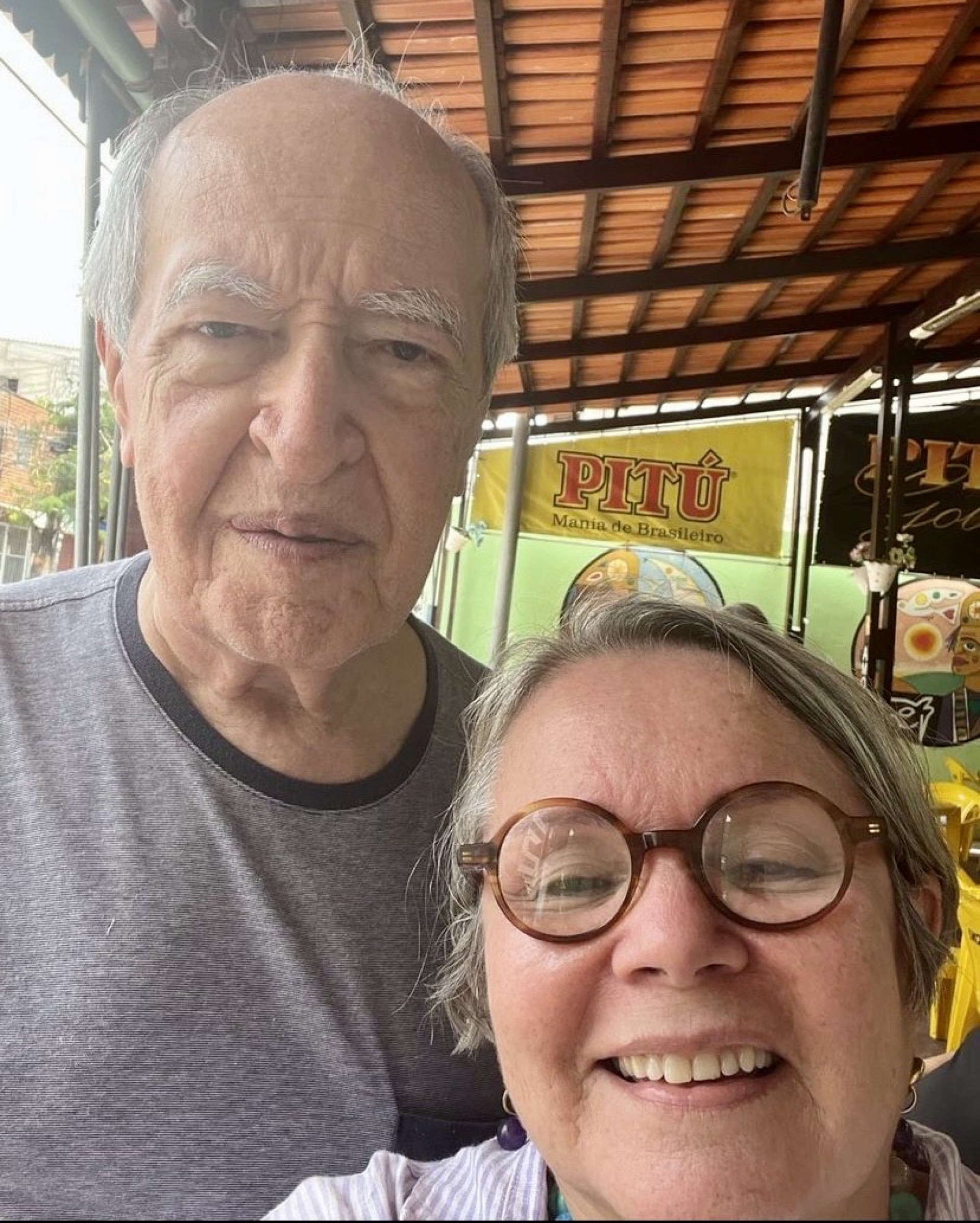 Lúcio Alcântara e Mônica Barroso(Foto: arquivo pessoal)
