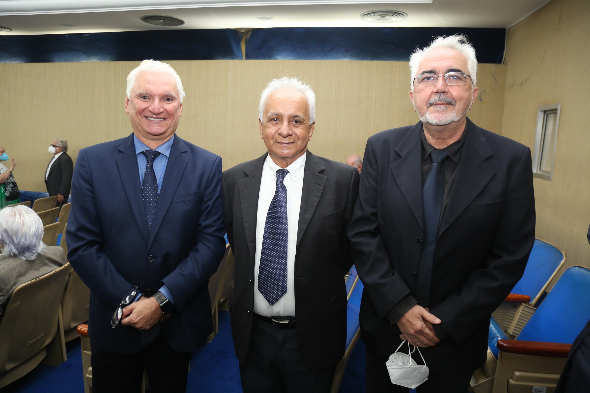 (Foto: João Filho Tavares/O POVO)José Maria Porto, Henrique Marinho e Ricardo Eleutério