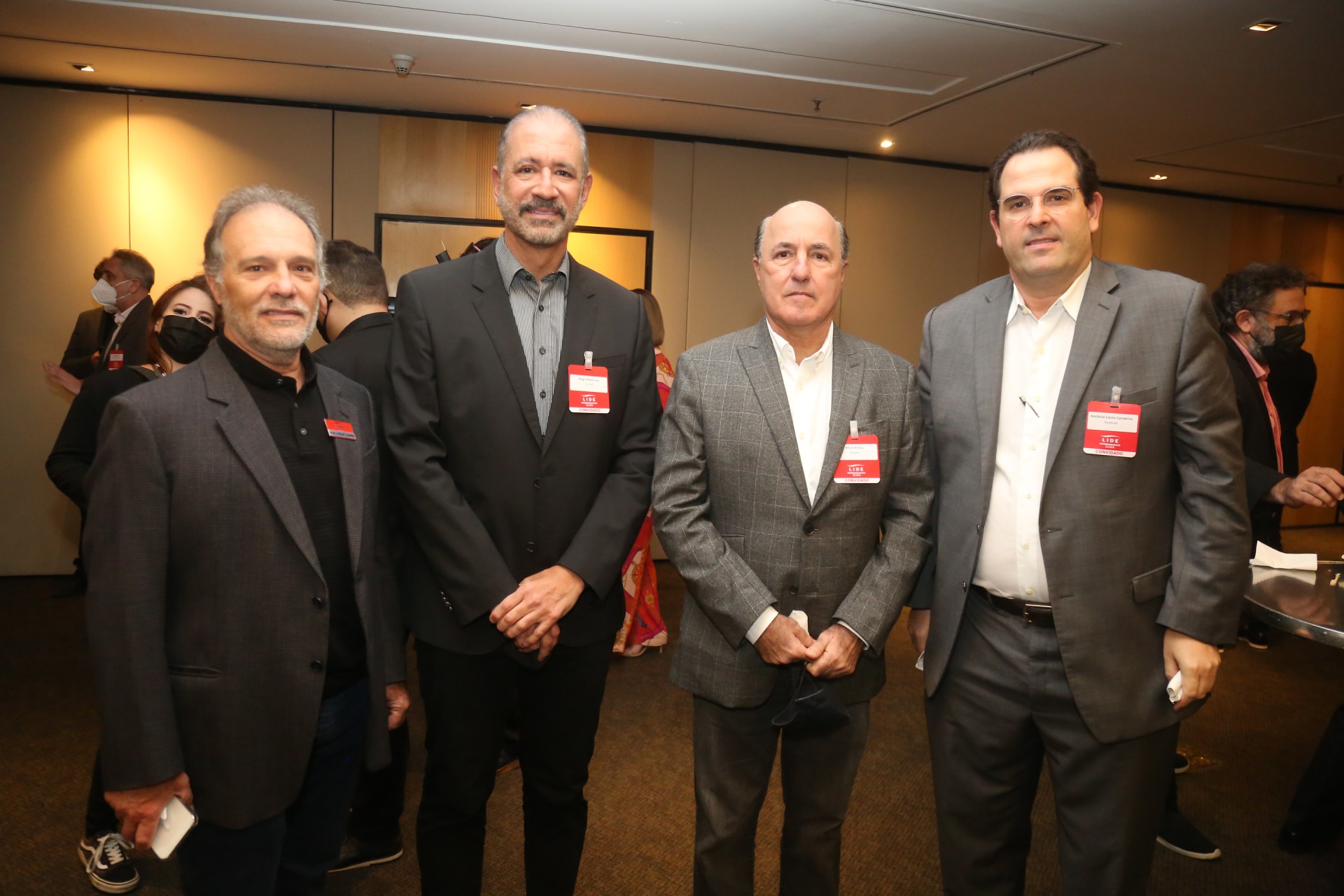 (Foto: JOÃO FILHO TAVARES)Jose Carlos Pontes, Régis Medeiros, Silvio Frota e Lúcio Carneiro