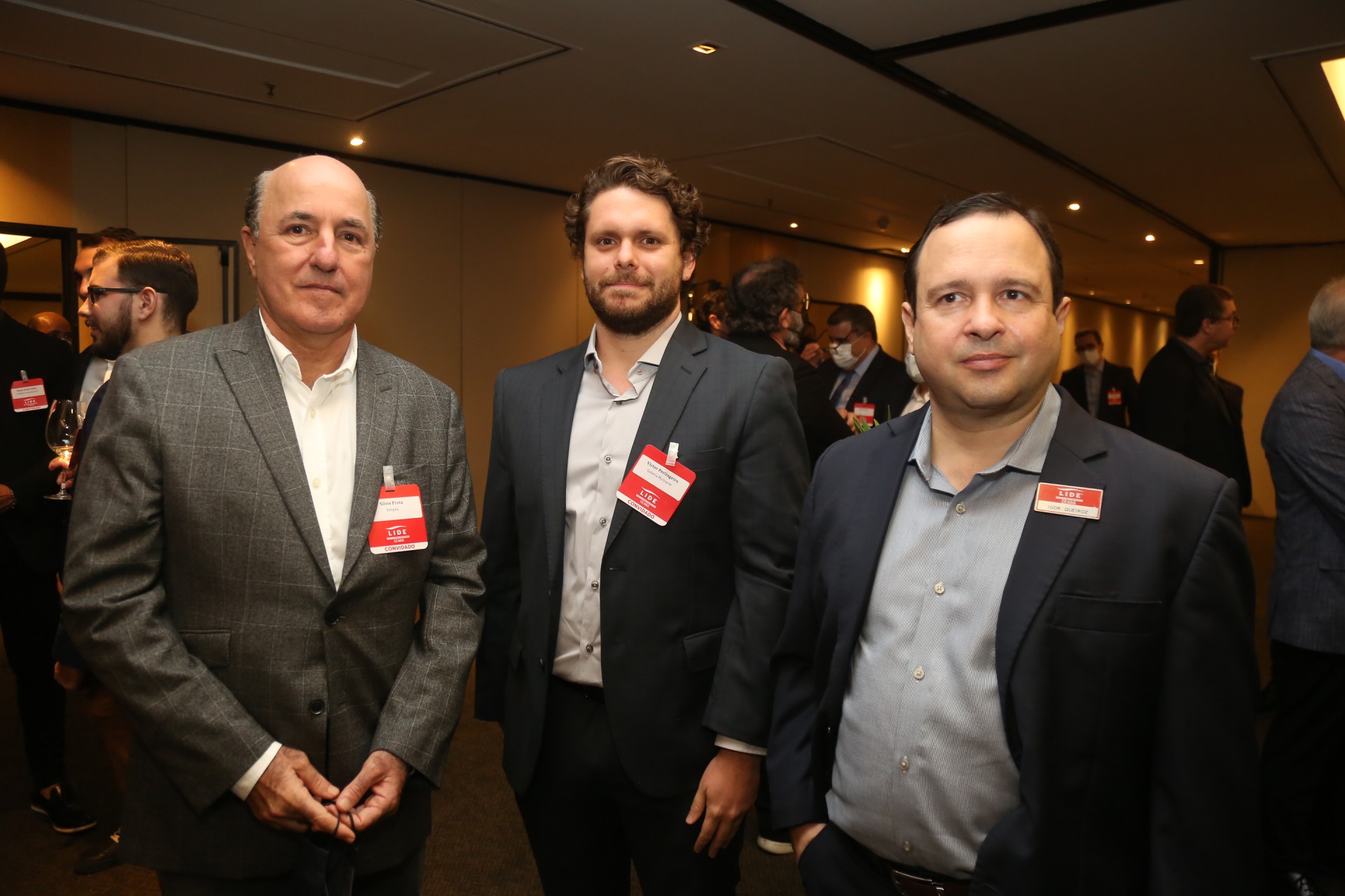 (Foto: JOÃO FILHO TAVARES)Silvio Frota, Victor Perlingeiro e Igor Queiroz Barroso