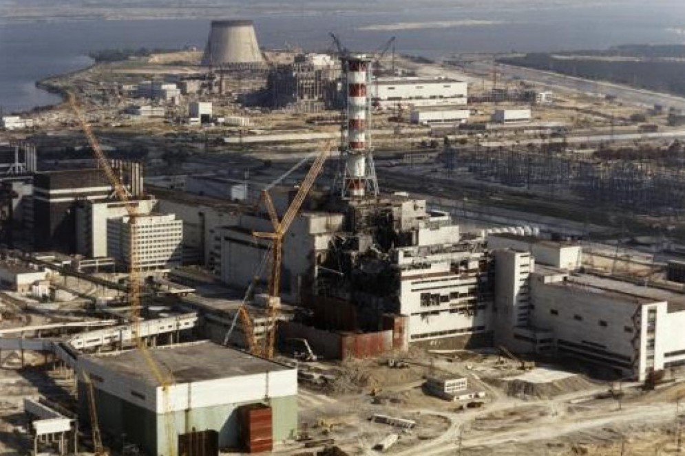 Usina Nuclear de Chernobil, perto da cidade de Pripiat, norte da Ucrânia