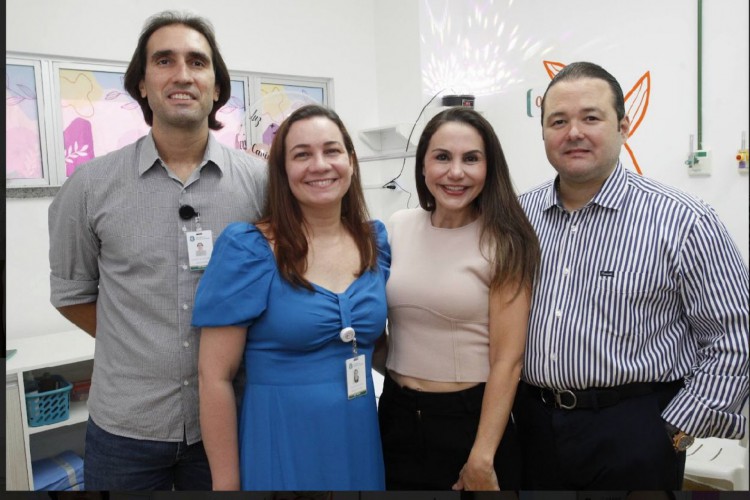 Daniel de Holanda, Judith Caetano, Adriana e Otávio Queiroz(Foto: Arquivo Pessoal)