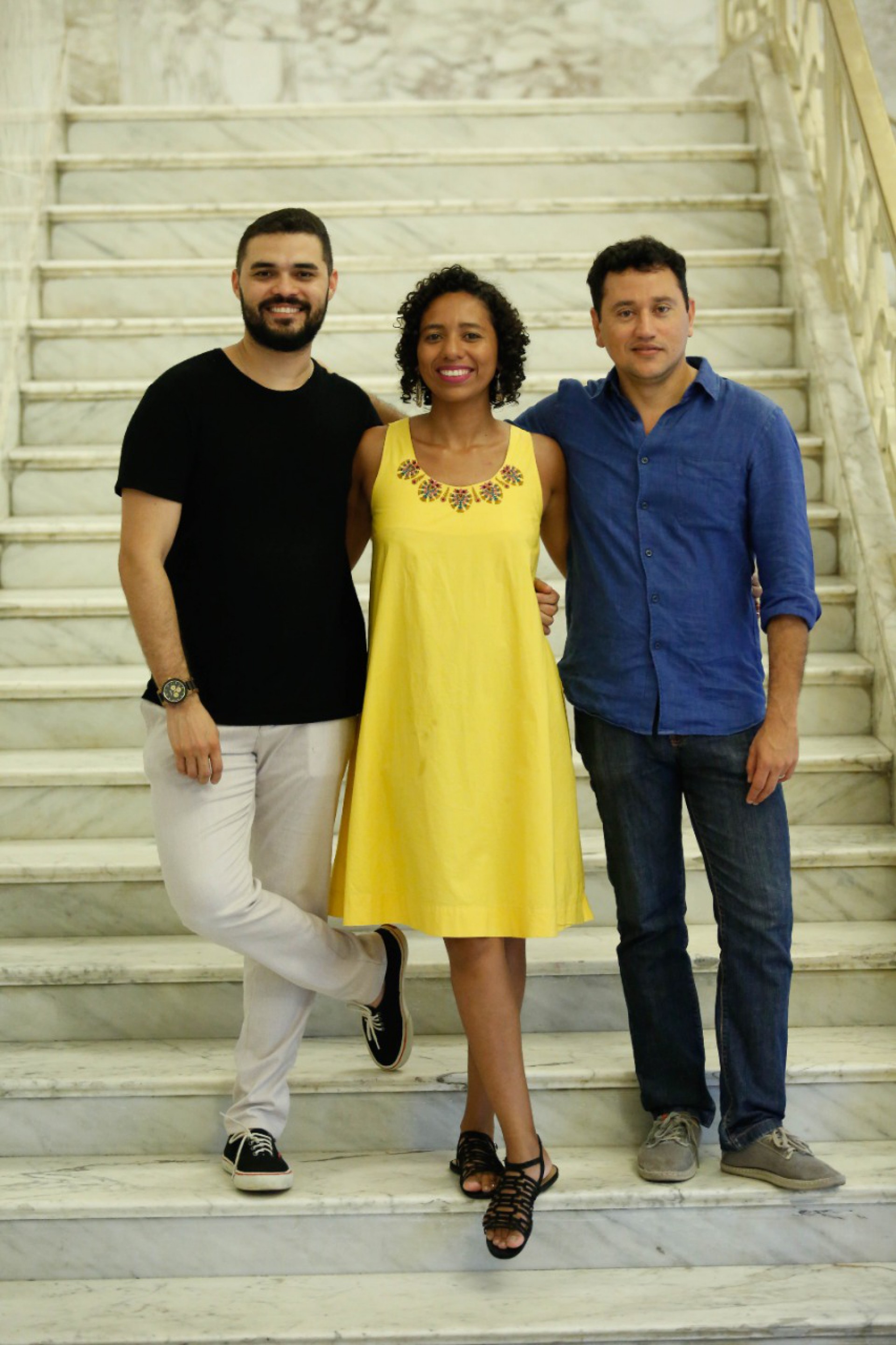 Ingrid Ferreira, Mardonio Barros e Paulo Victor Feitosa