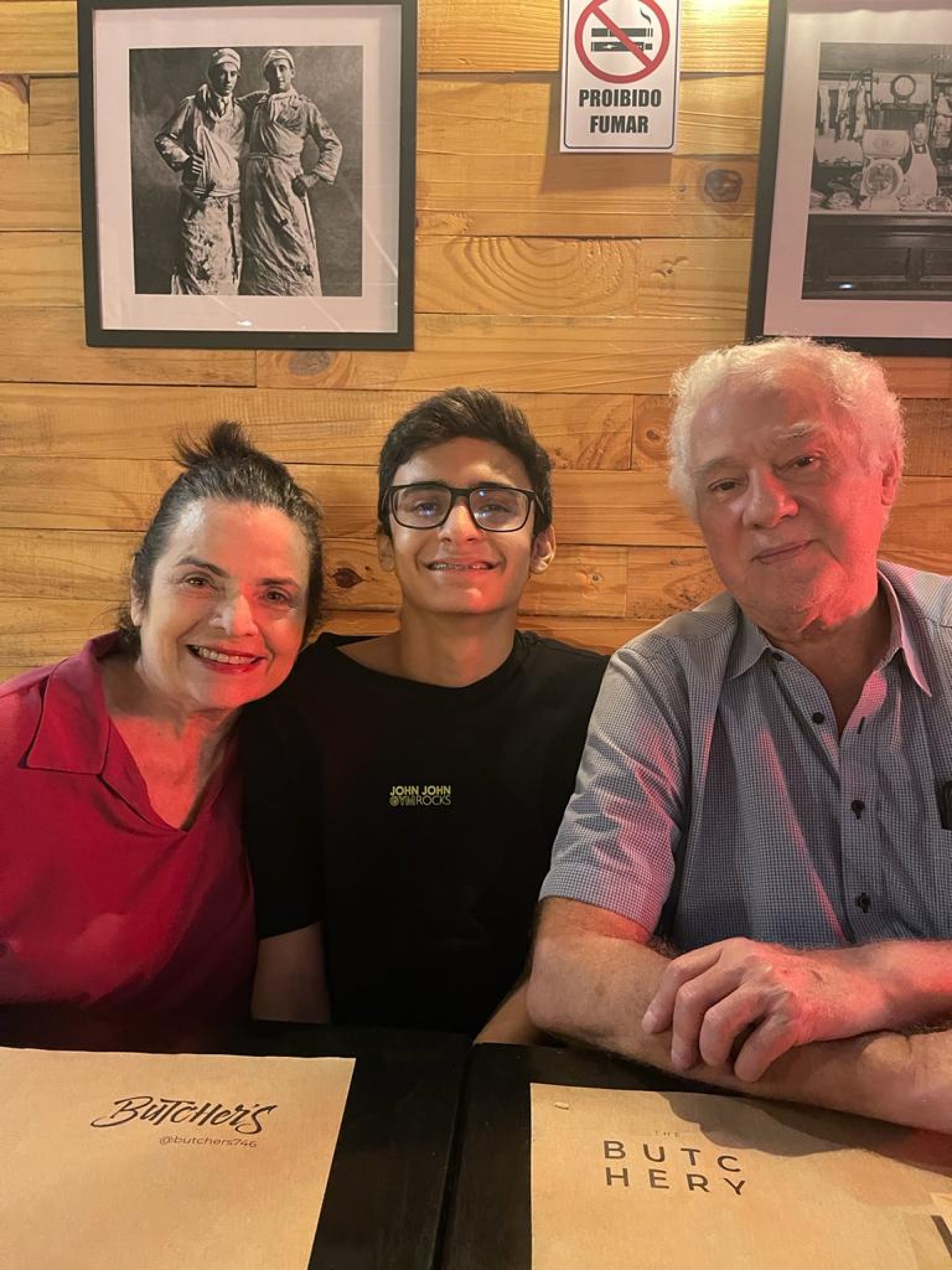 Ana, Mateus e Paulo Bandeira