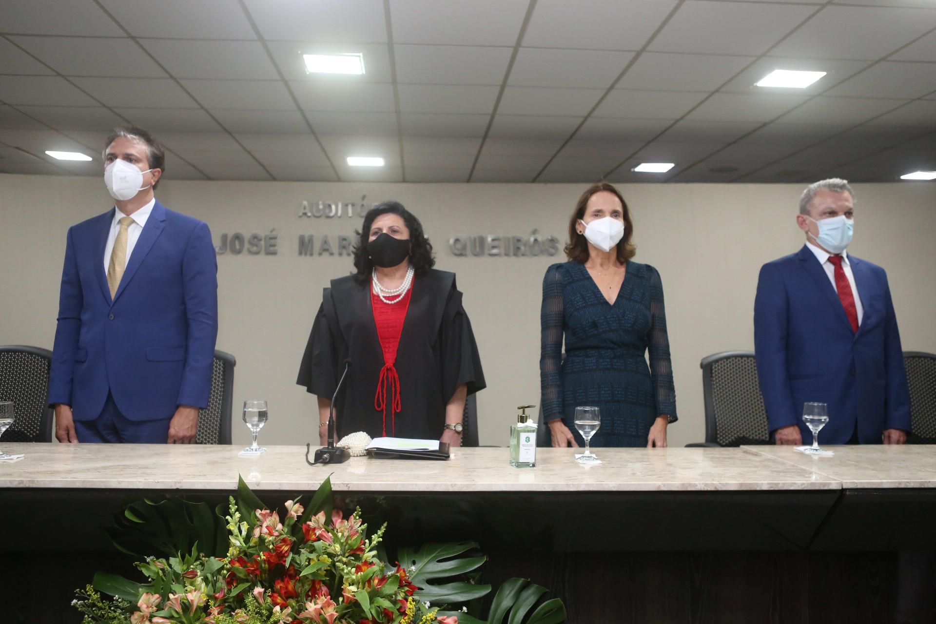 (Foto: Jocilene Jinkings)Camilo Santana, Nailde Pinheiro, Izolda Cela e José Sarto 