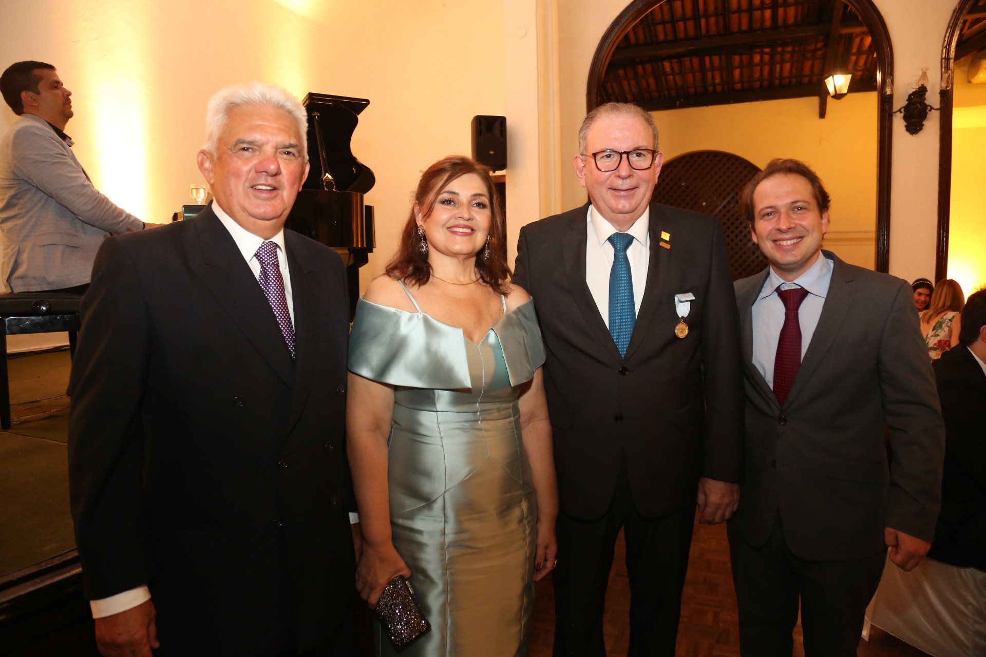 (Foto: João Filho Tavares/O POVO)Tales de Sá Cavalcante, Rosângela, Ricardo e Roberto Cavalcante