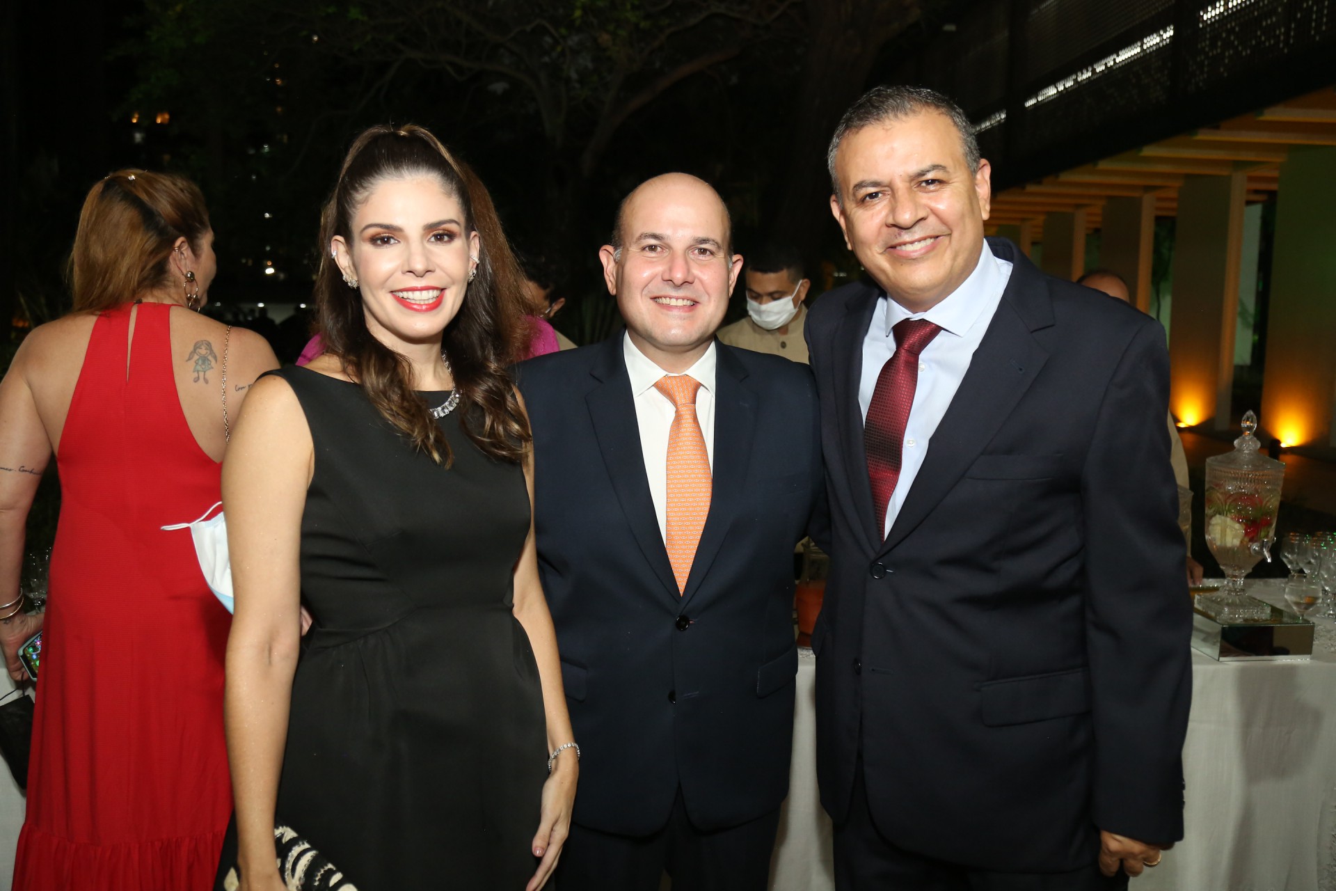 (Foto: João Filho Tavares/O POVO)Carol e Roberto Cláudio Bezerra e Waldir Fernandes