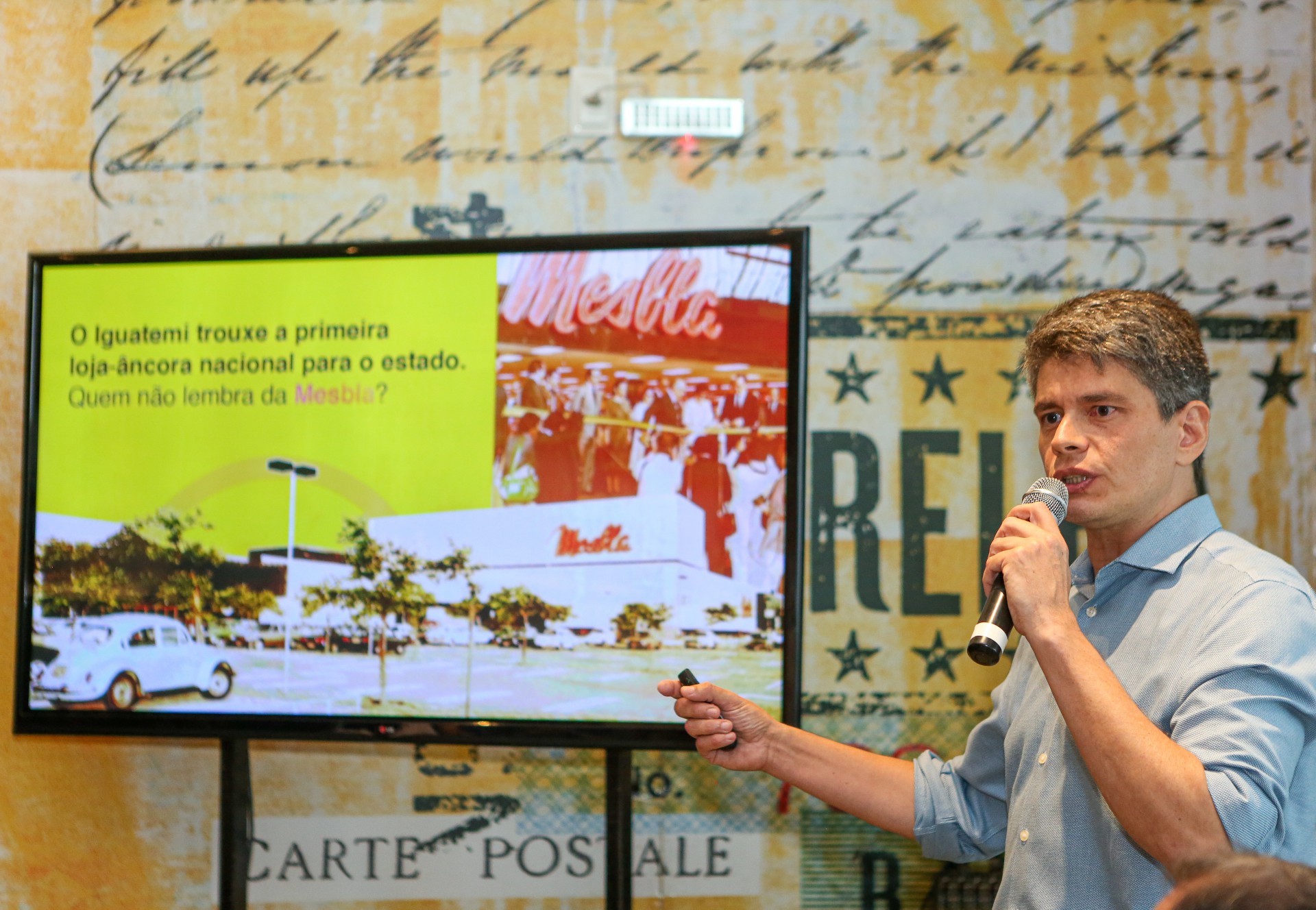 ￼FABRÍCIO Cavalcante apresenta mudanças no shopping (Foto: Divulgação)