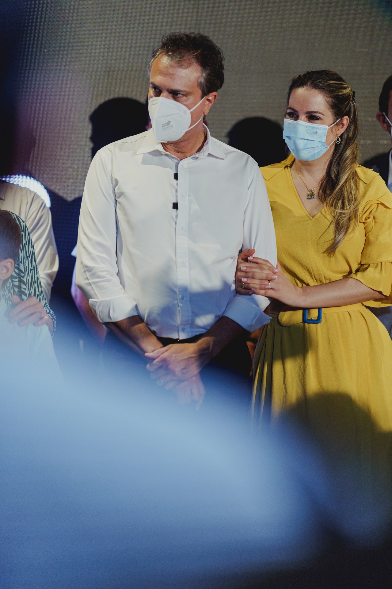 (Foto: Eduardo Abreu/ Divulgação)Camilo Santana e Onélia