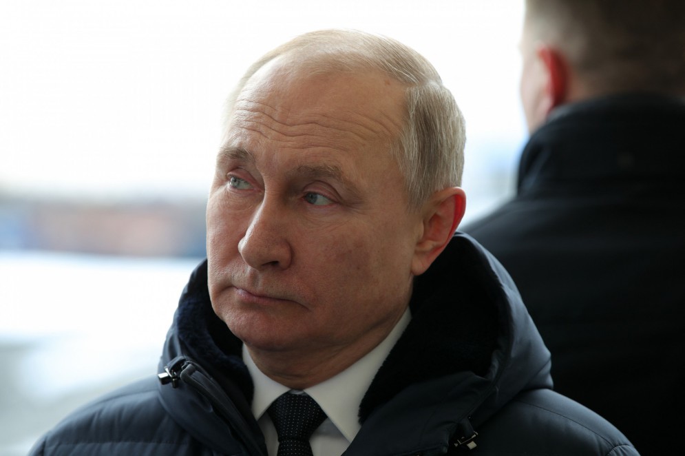 O presidente da Rússia, Vladimir Putin, é persona non grata na celebração do Dia D(Foto: MIKHAIL KLIMENTYEV / SPUTNIK / AFP)