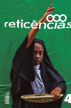 Capa da quarta edição da Revista Reticências, de artes visuais