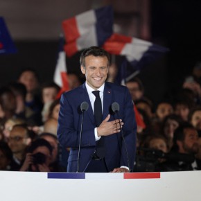 Capa Macron e o futuro da França