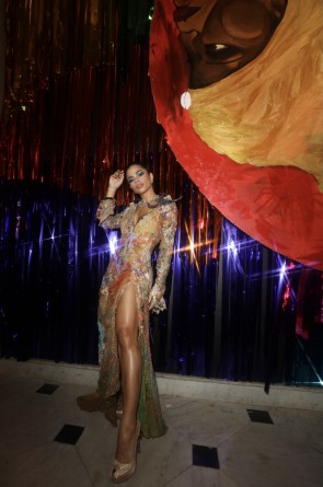 Isabele Temóteo de Lino Villaventura no Baile da Vogue(Foto: higor blanco/ Divulgação)