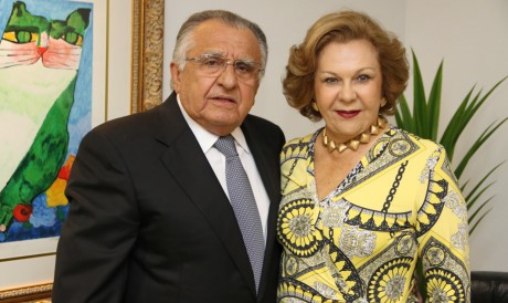 João Carlos Paes Mendonça e Auxiliadora: retomada a todo vapor na rede RioMar no Ceará(Foto: Iratuã Freitas/ Divulgação )