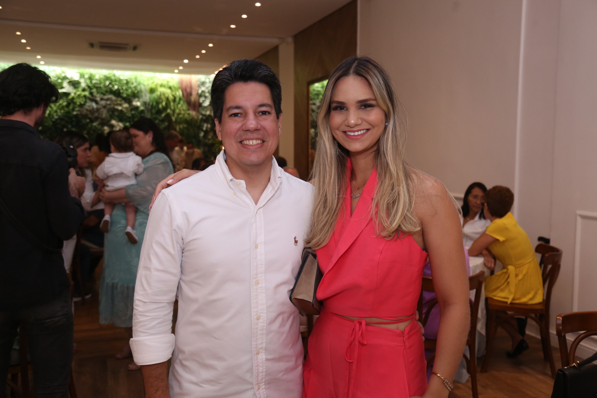 (Foto: JOÃO FILHO TAVARES)Andrei Aguiar e Aline 