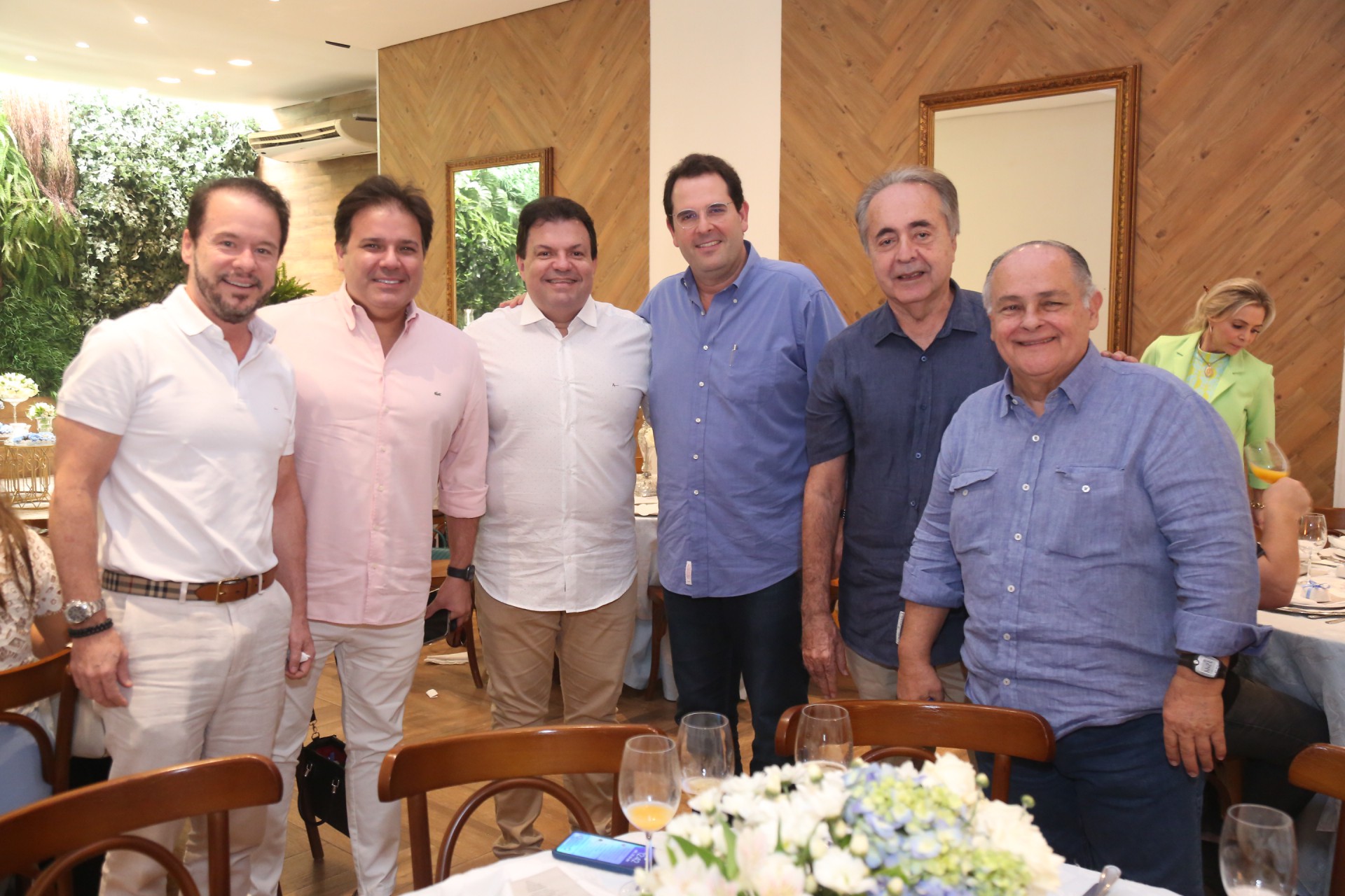 (Foto: JOÃO FILHO TAVARES)Lisandro Fujita, Marcelo Feitosa, Fernando Ferrer, Lucio Carneiro, Fred Carvalho e Máximo Fiuza