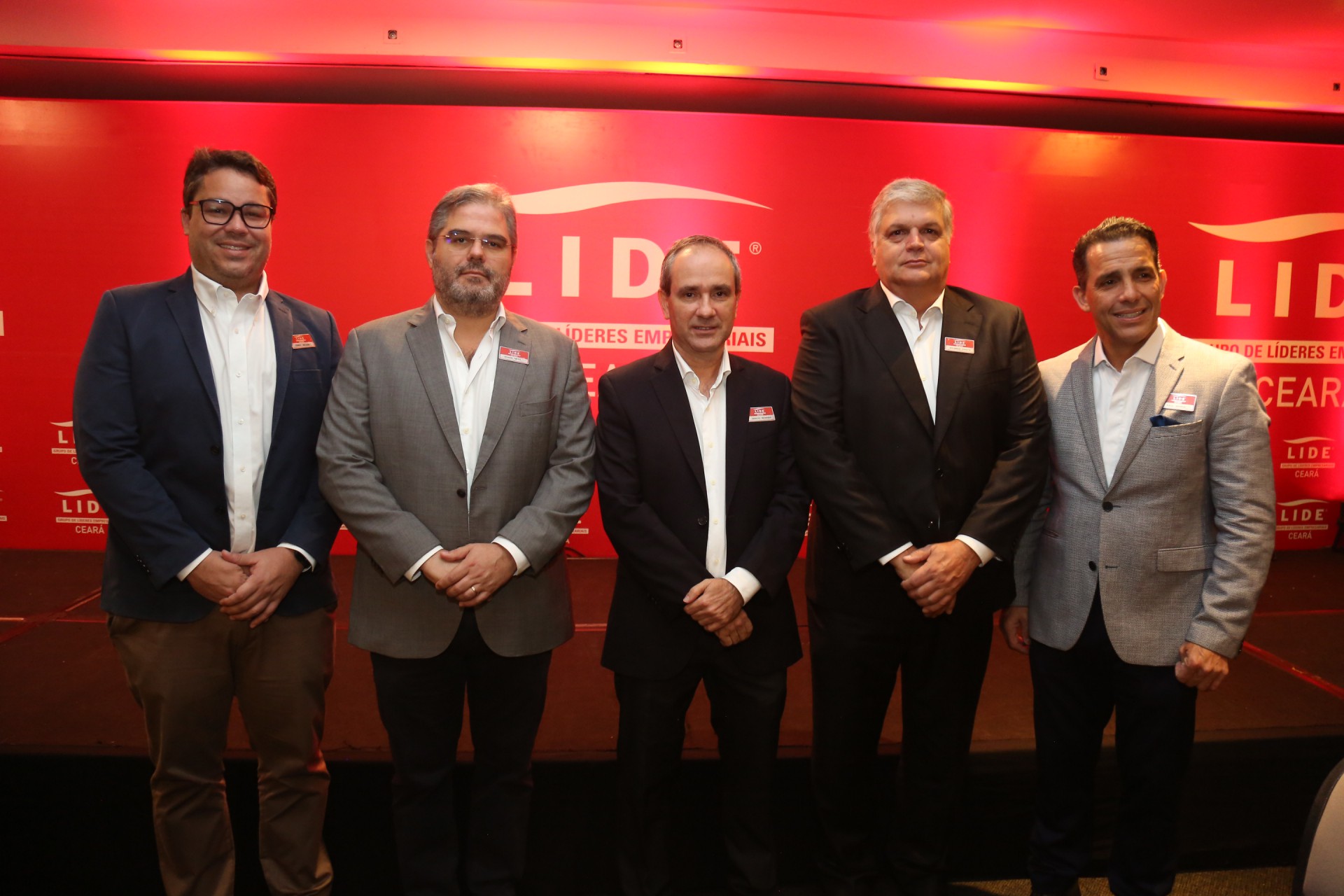 (Foto: JOÃO FILHO TAVARES)Jonas Becker, Edson Queiroz Neto, Sergio Rezende, Ricardo Costa e Raul Amaral